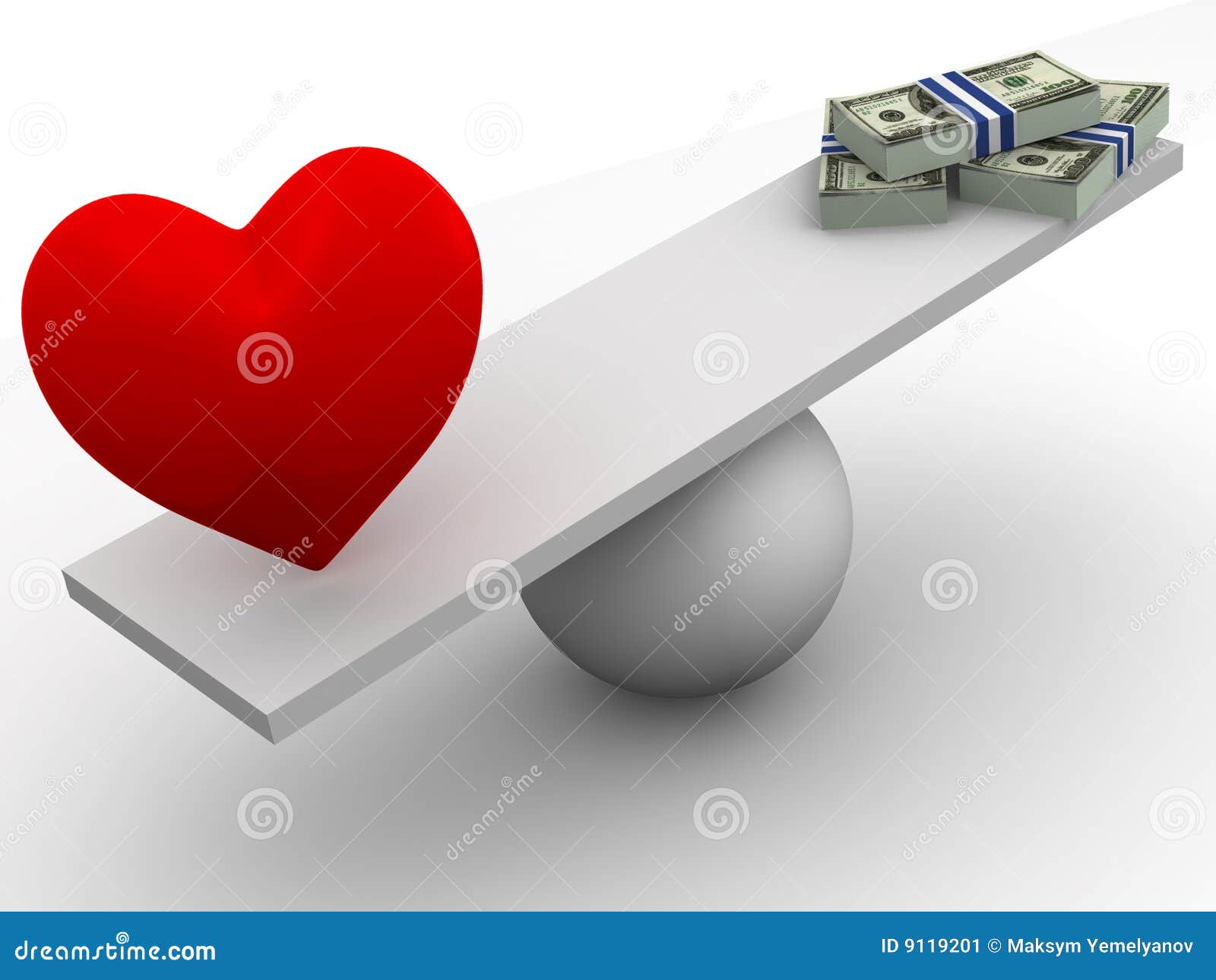 Argent D Amour Illustration Stock Illustration Du Finances