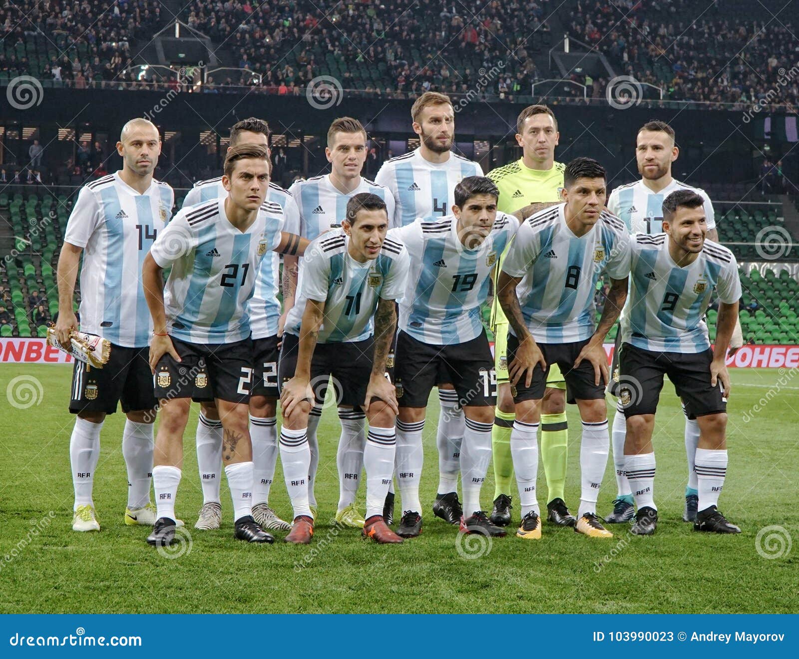 Argentina National Football Team Editorial Stock Photo Image Of