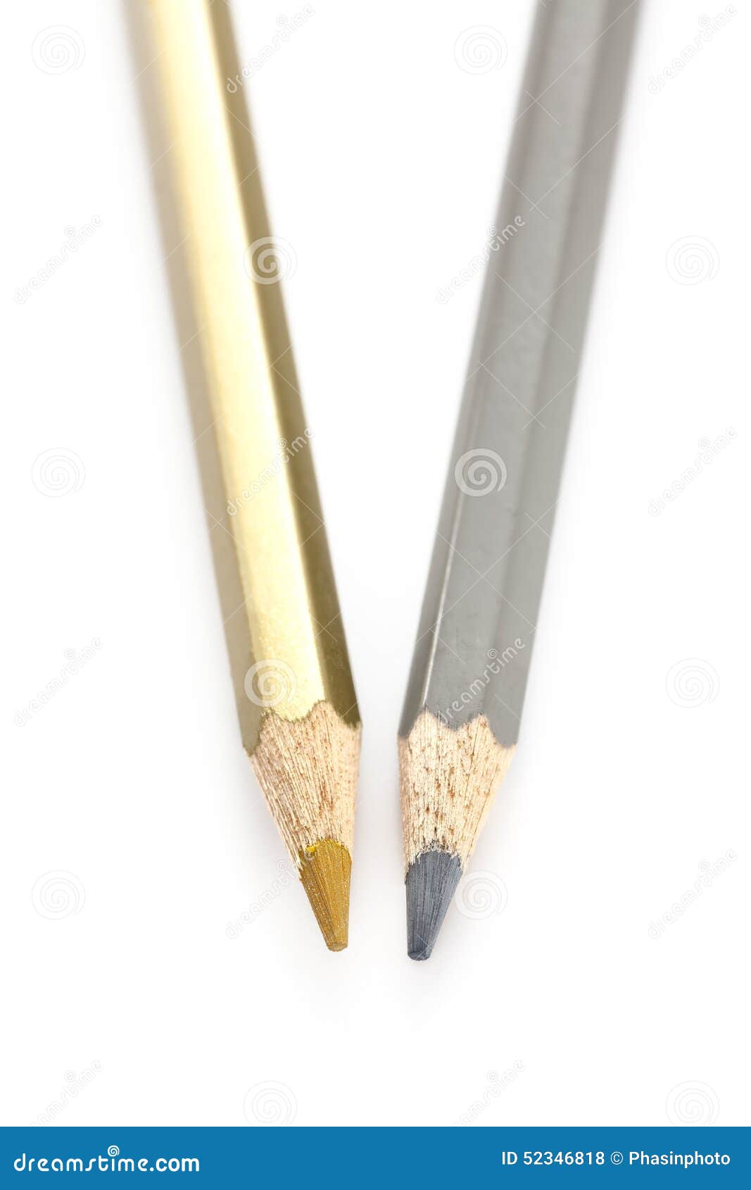 Argento dell oro di colore della matita