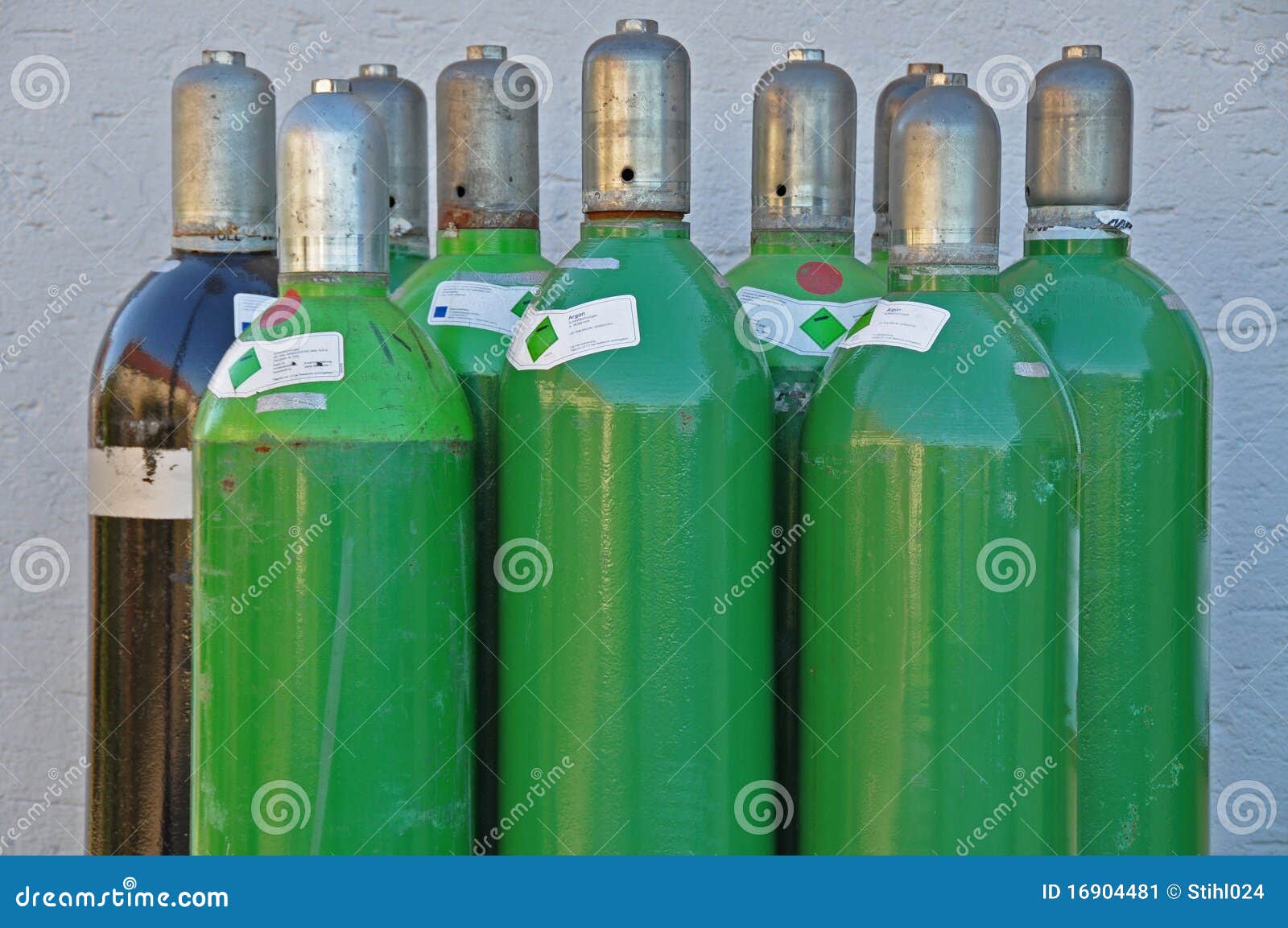 argon gas bottles