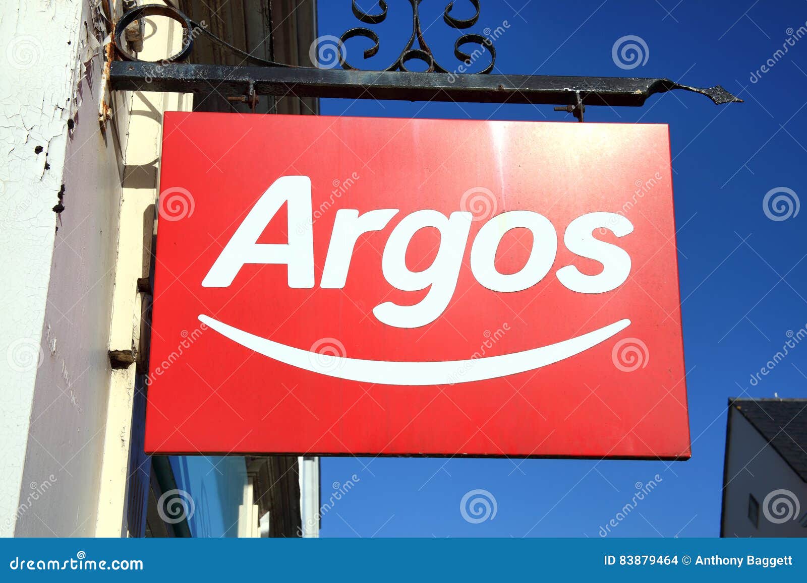 Argos Logo Advertising Sign Editorial Stock Image - Image of
