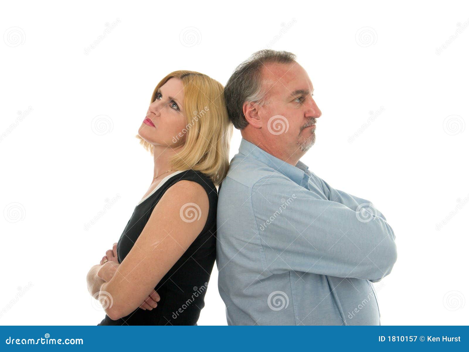 Argumento De Las Caras Opuestas Imagen de archivo Imagen de hembra