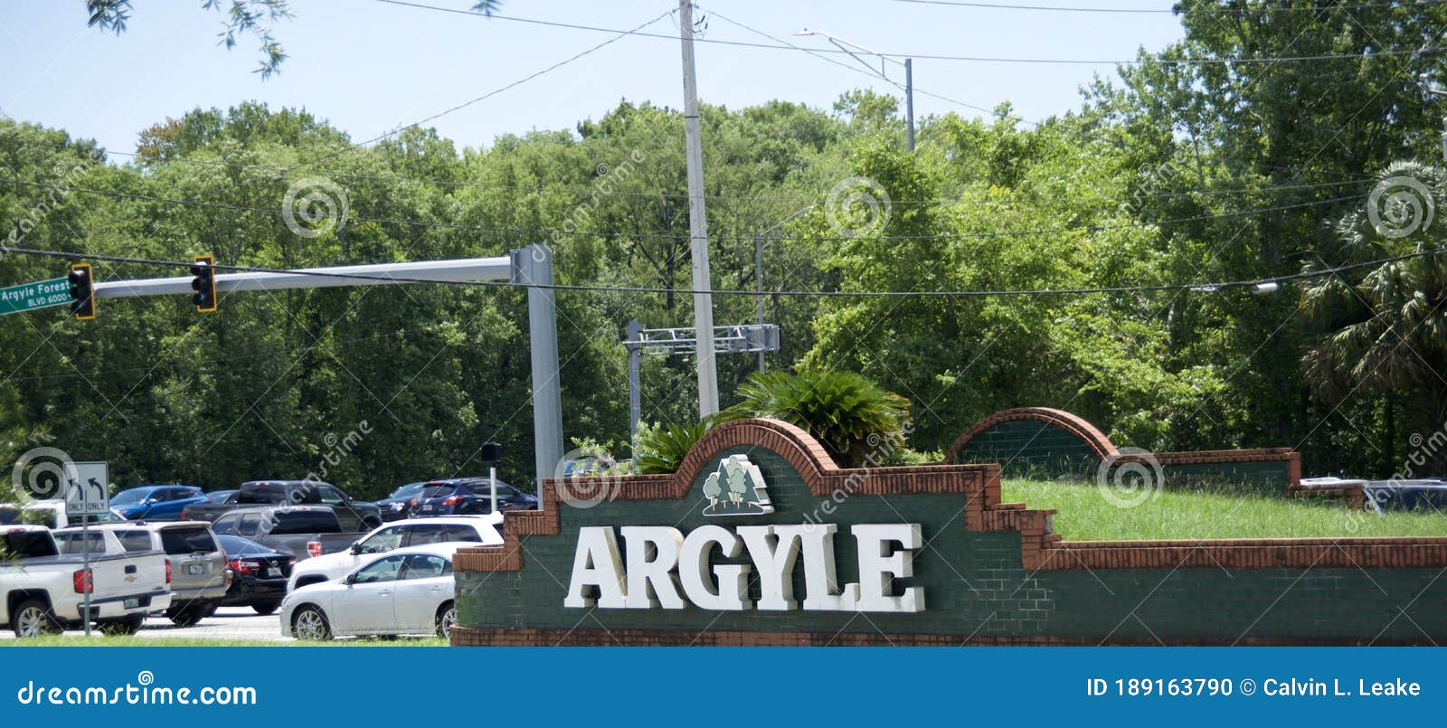 Argyle Area Shopping Plaza, Jacksonville, Florida Editorial Image ...