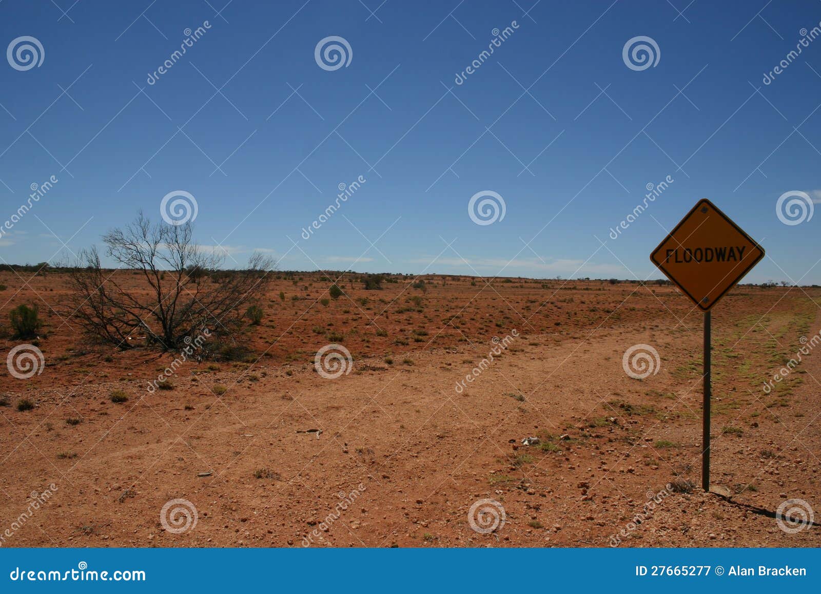 Arid Australian Outback Stock Image Image Of Scrub Vast 27665277