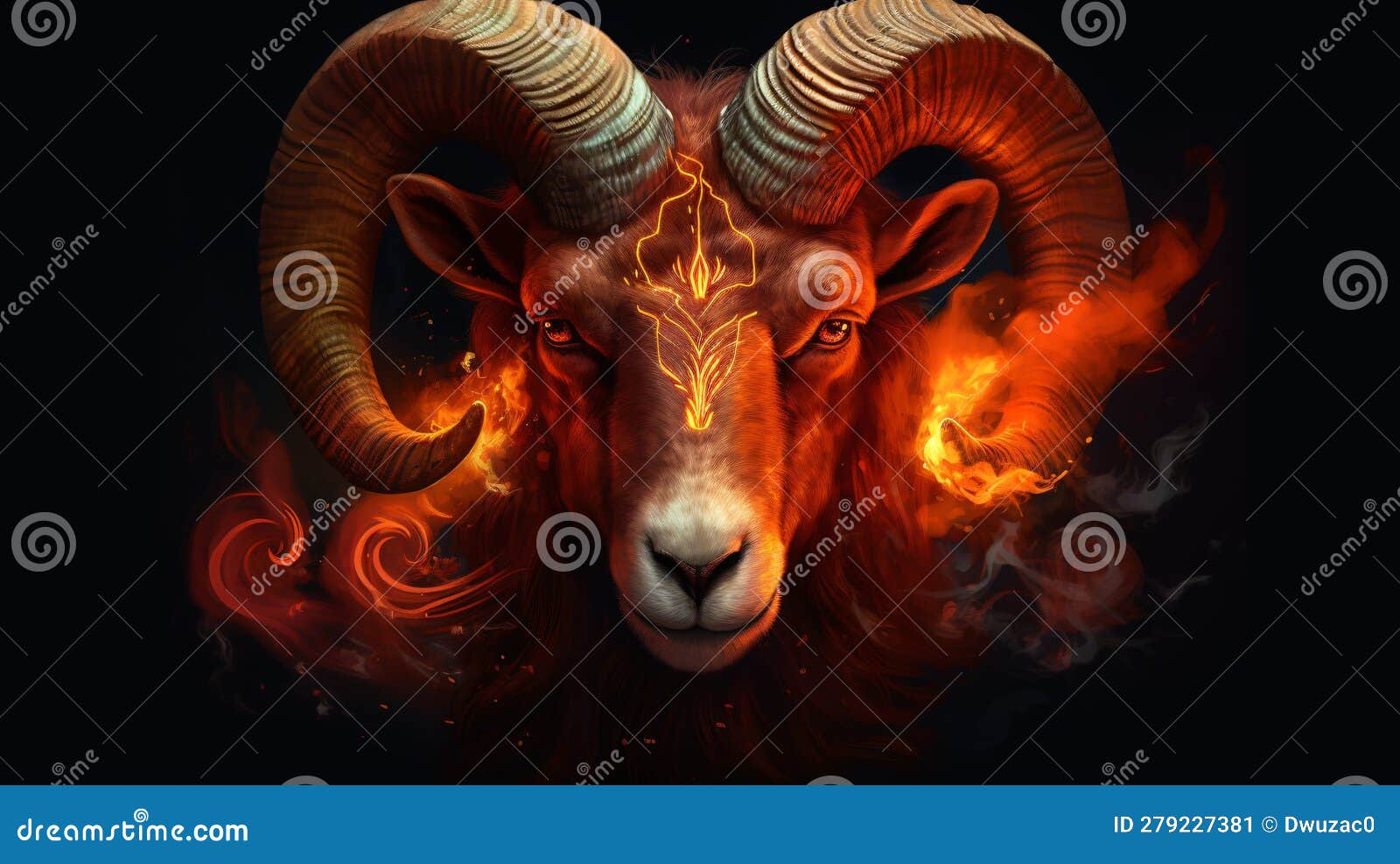 Tilbud Verdensrekord Guinness Book bilag Aries Zodiac Sign, Goat Ram Horoscope Astrology Wallpaper Background  Illustration, Generative AI Stock Illustration - Illustration of space,  design: 279227381