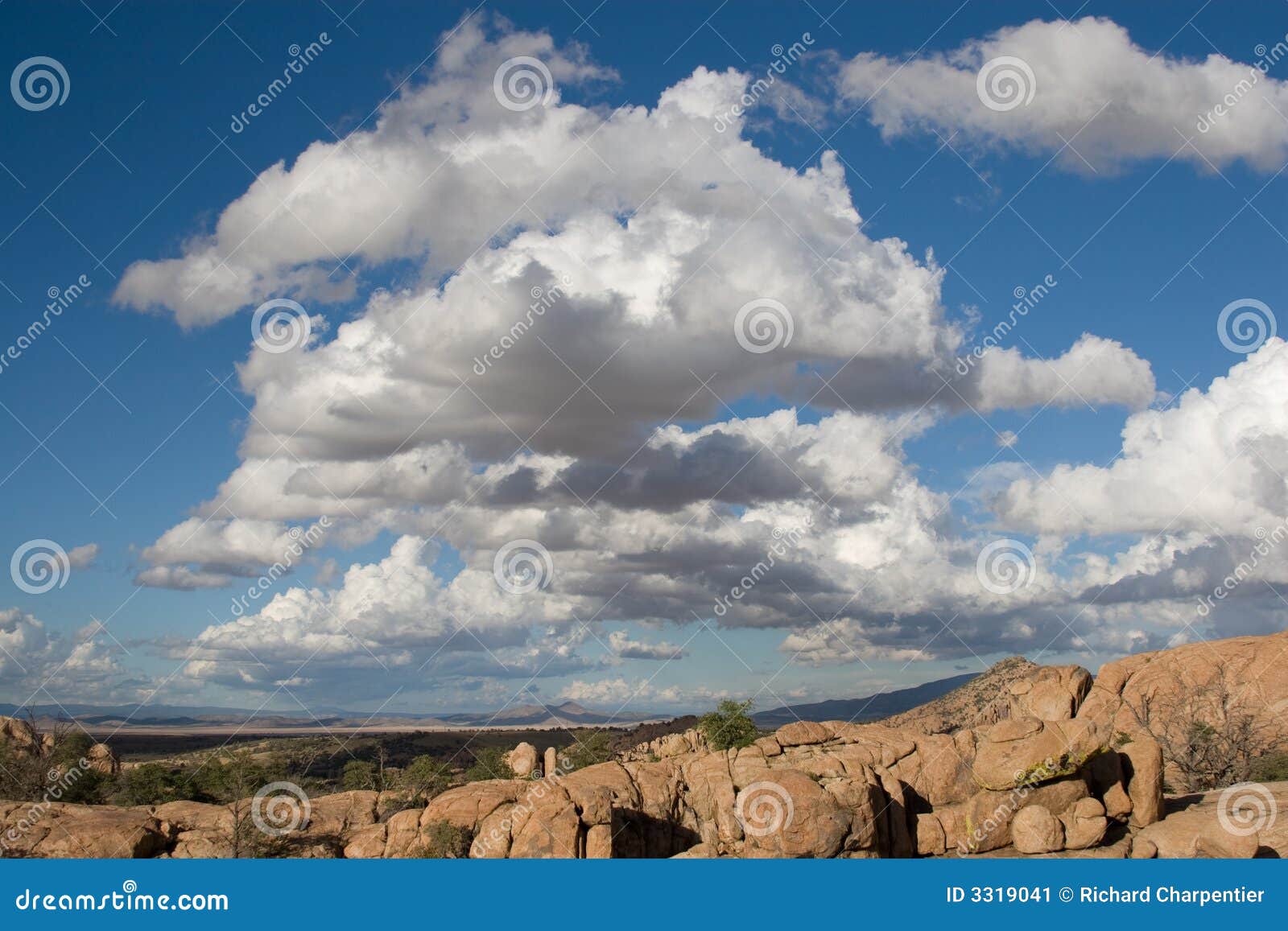 Arizona Chino Valley Scenery Stock Image Image of america, rocky 3319041
