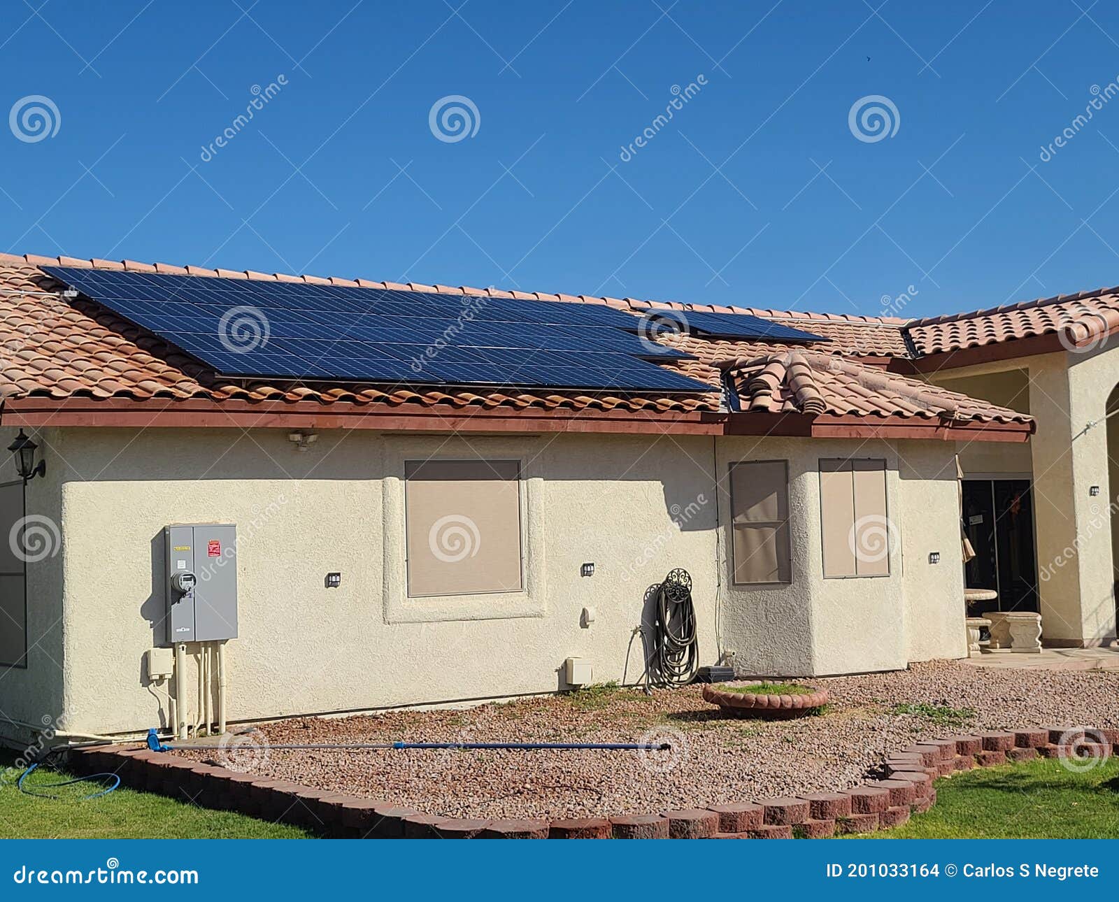 Arizona Solar Panels stock photo. Image of renewable 201033164