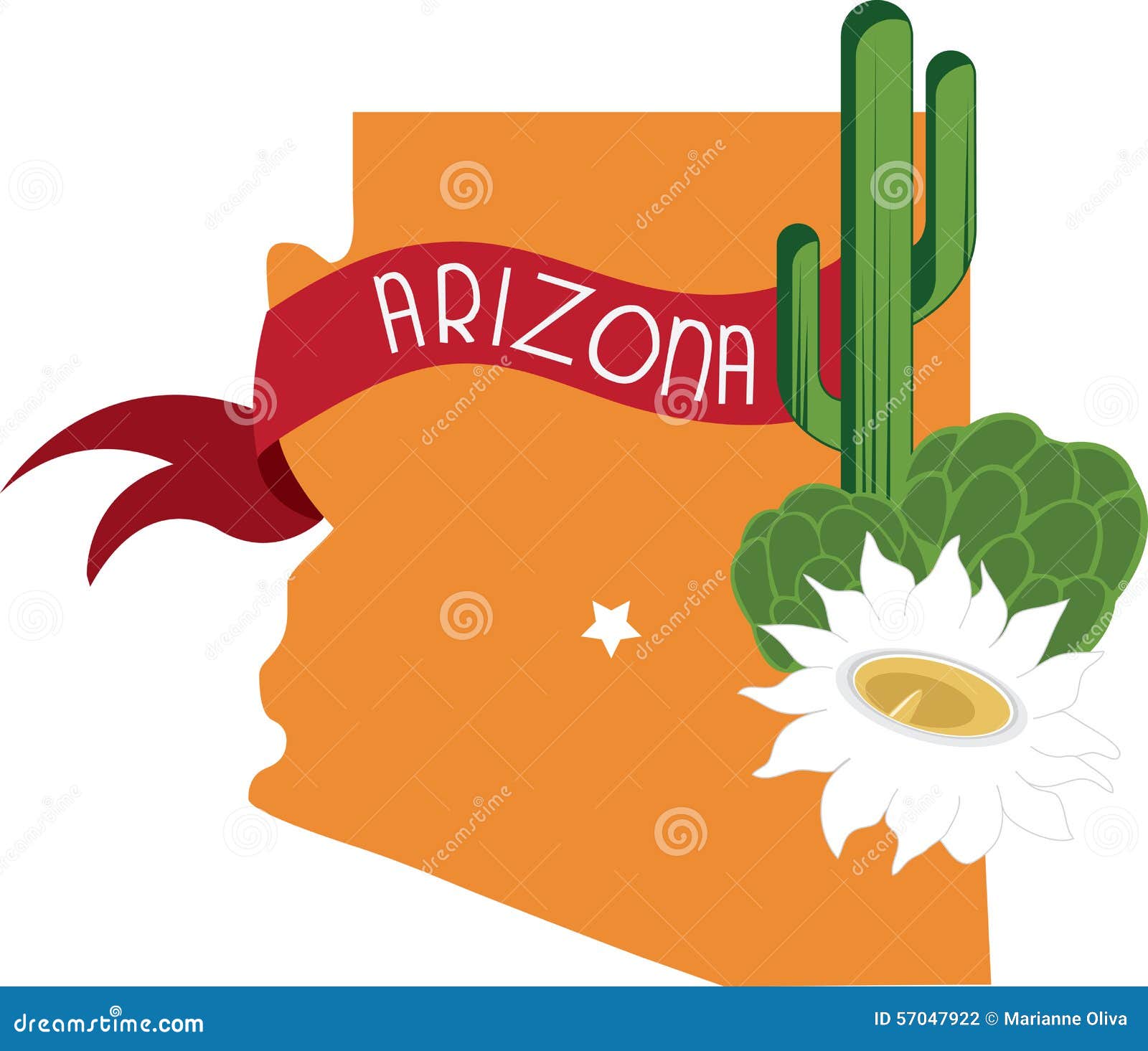 clipart map of arizona - photo #4