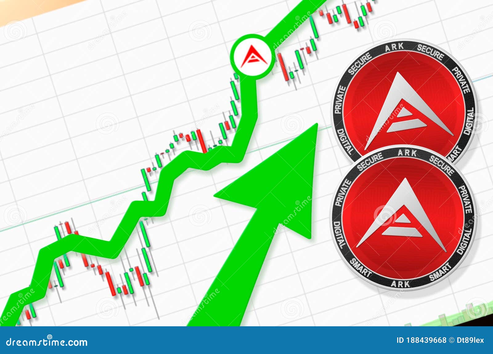 Ark Cryptocurrency Coin Stock Photos - Free & Royalty-Free Stock Photos  from Dreamstime