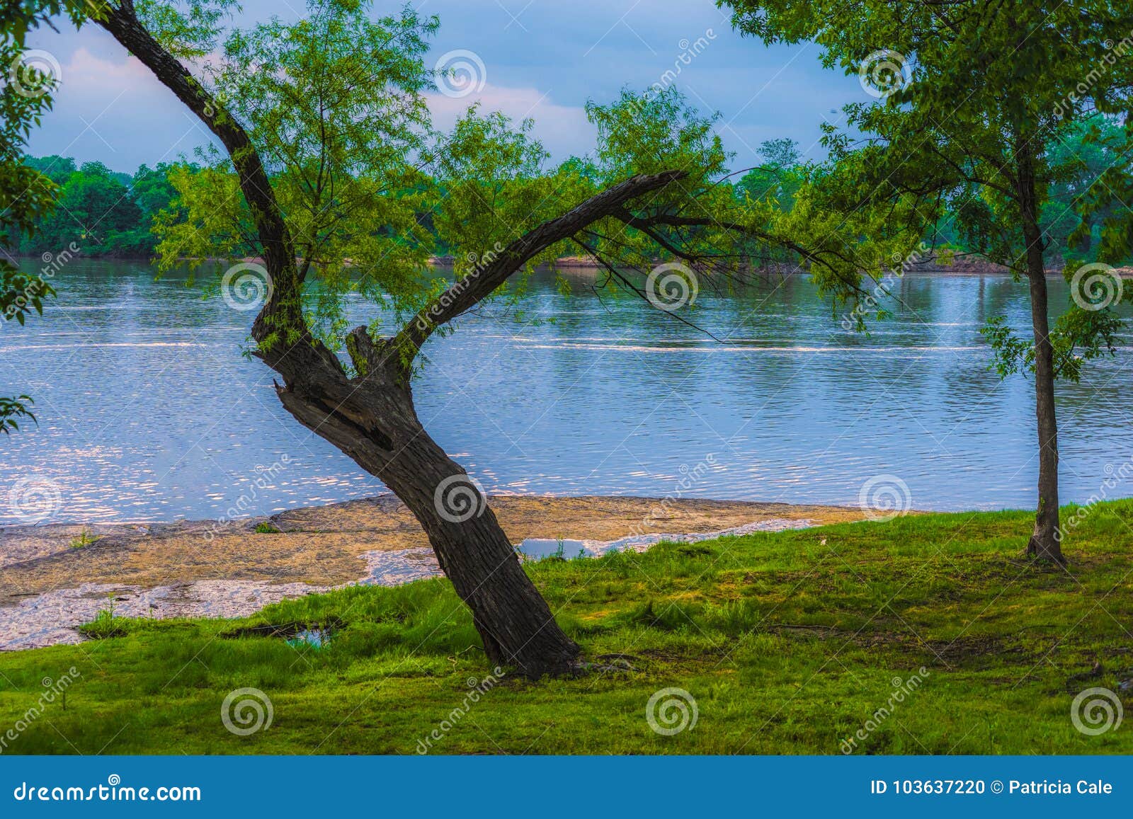 Arkansas Riverfront Along Fort Smith Riverwalk Stock Photo Image of riverfront, arkansas