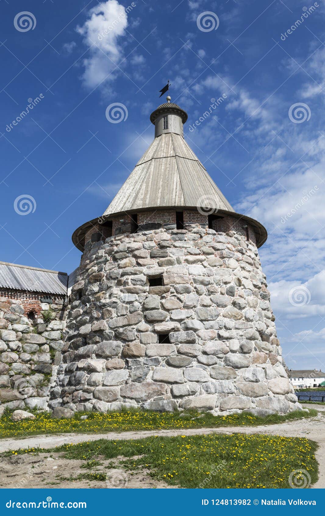 Arkhangelsk Tower, Solovetsky Monastery, Bolshoi Solovetsky Island ...