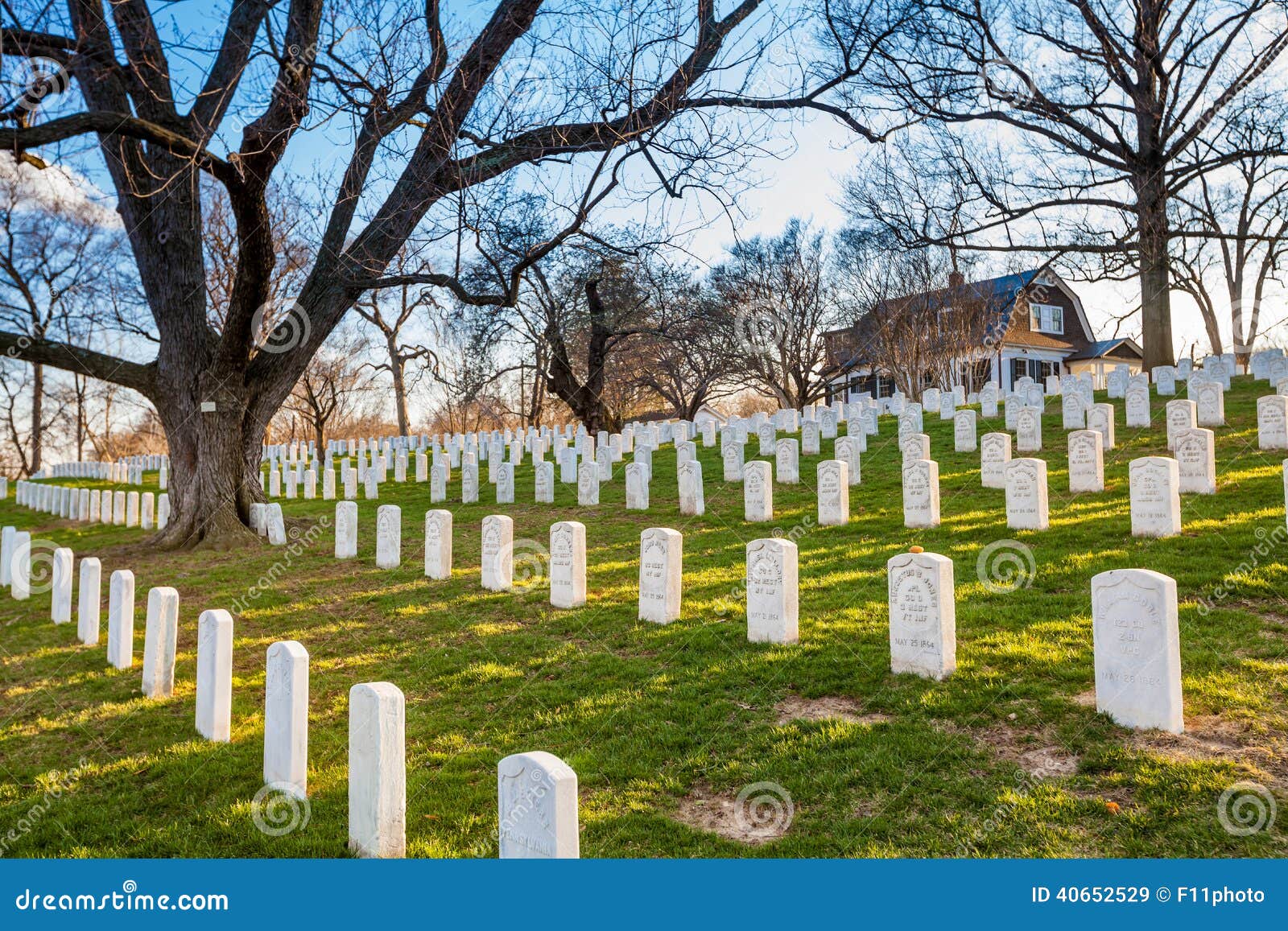 Arlington National Cemetery, Washington DC Editorial Stock Image