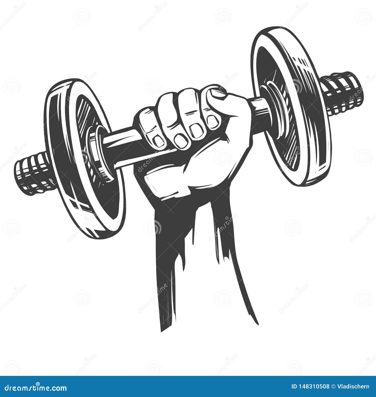 Dumbbell Royalty-Free Stock Photo | CartoonDealer.com #41062311