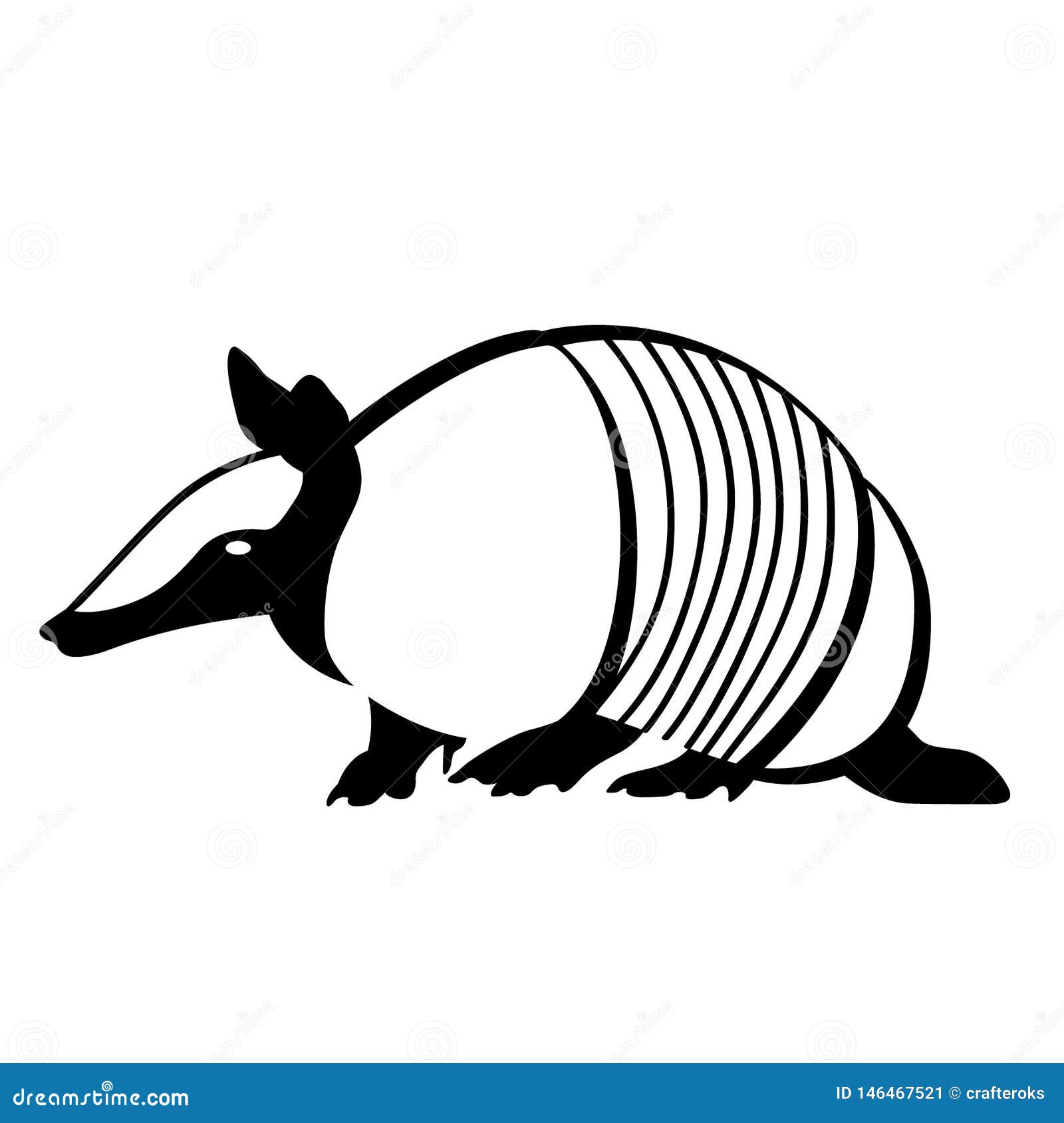 Armadillo Hand Drawn Crafteroks Svg Free Free Svg File Eps Dxf Vector Logo Silhouette Icon Instant Download Digital Downl Stock Vector Illustration Of Cutting Download 146467521