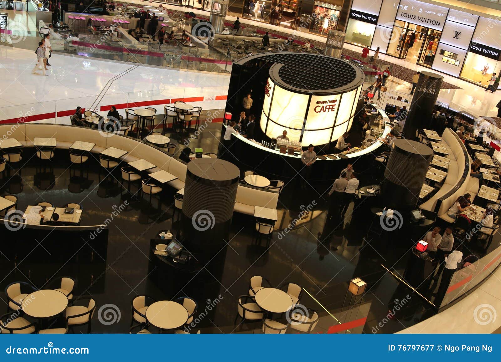 armani cafe mall of the emirates
