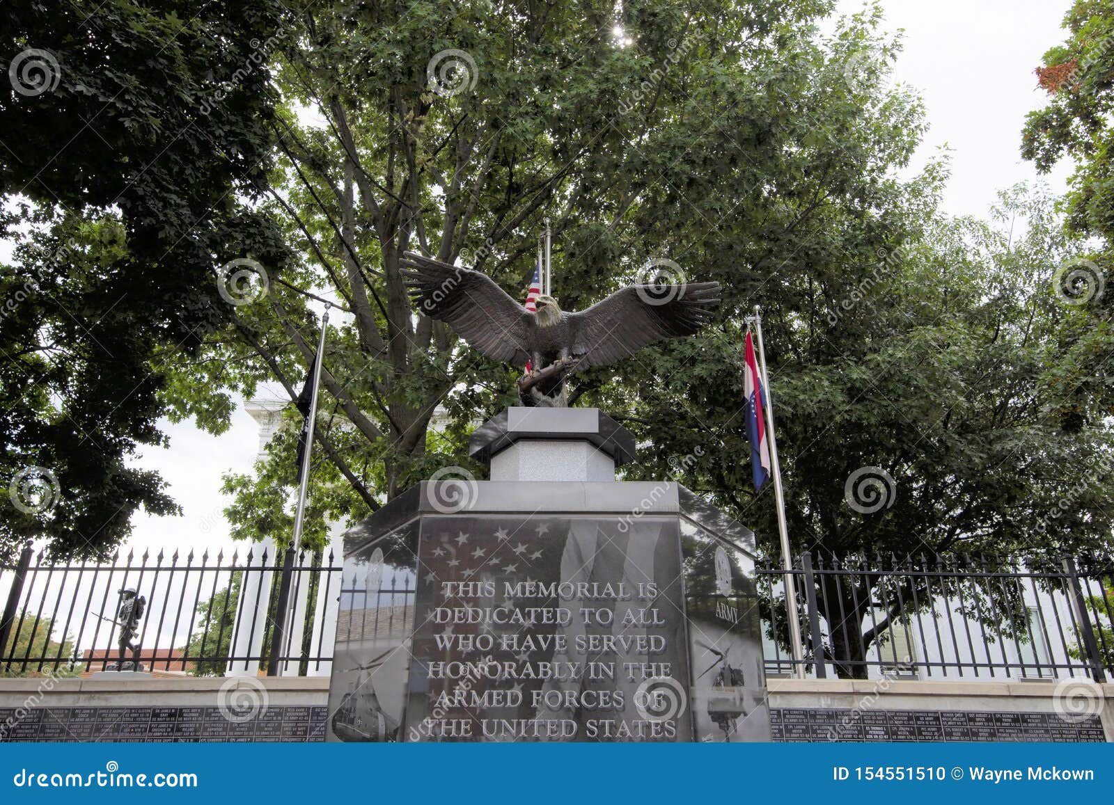 Armed forces memorial editorial image. Image of historical 154551510