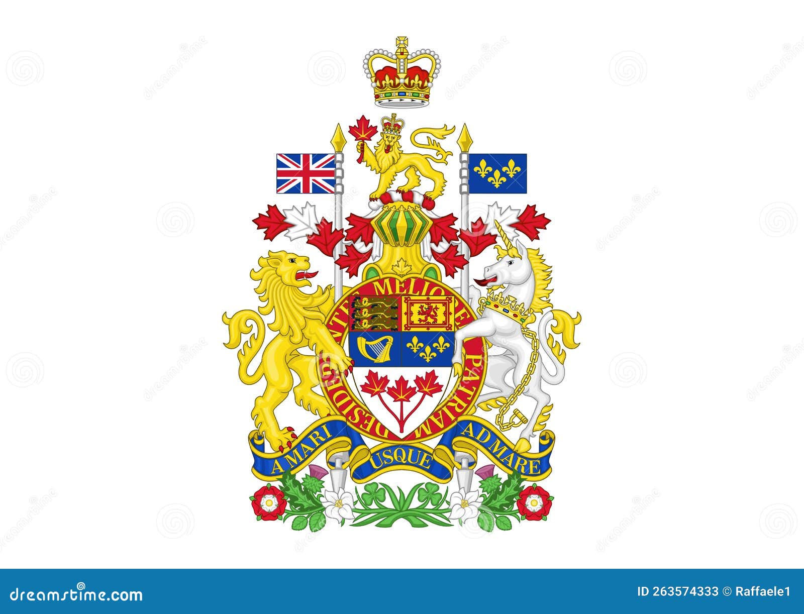 Armoiries Royales Du Canada Illustration Stock Illustration Du armoiries-royales-du-canada-illustration-stock-illustration-du