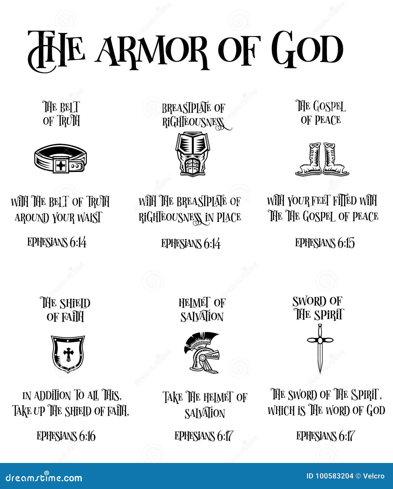 Armor Of God SVG