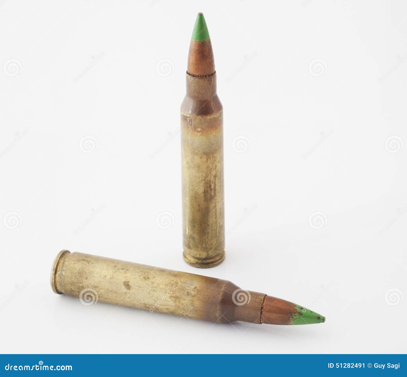 Armor piercing pair stock image. Image of metal, lead 51282491