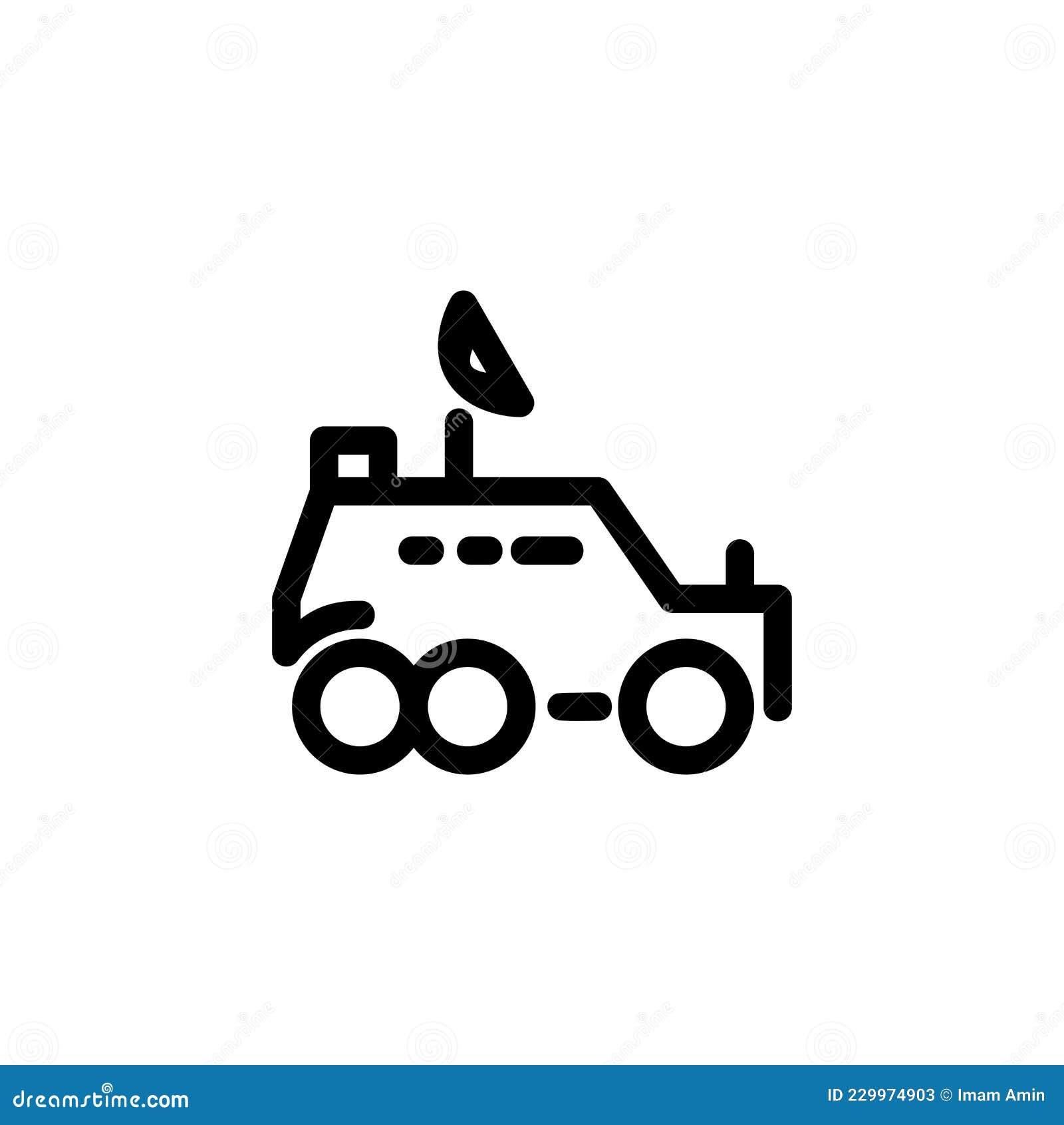 armored car transportation monoline  icon logo for graphic , ui ux, game, android software, and website.