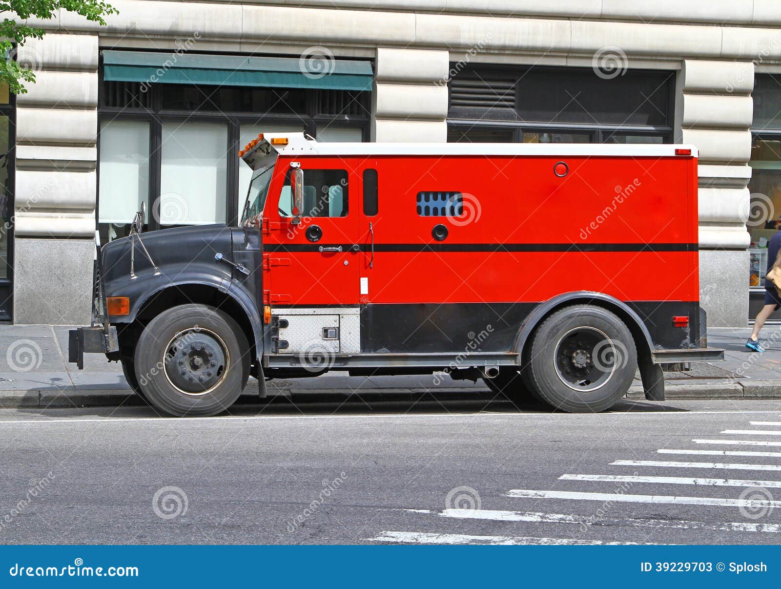 armored truck