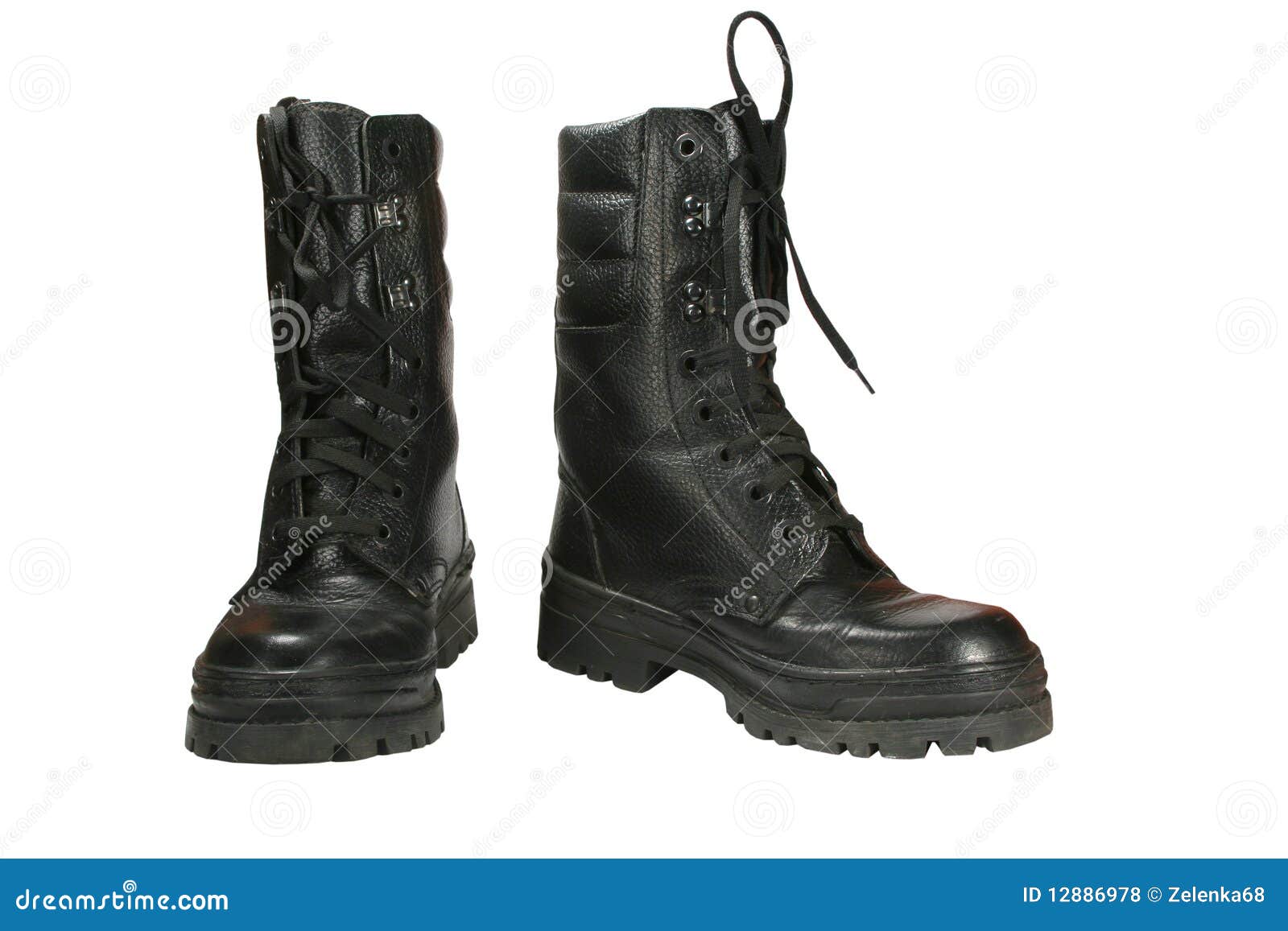 Army boots stock photo. Image of boot, laces, sole, skin - 12886978