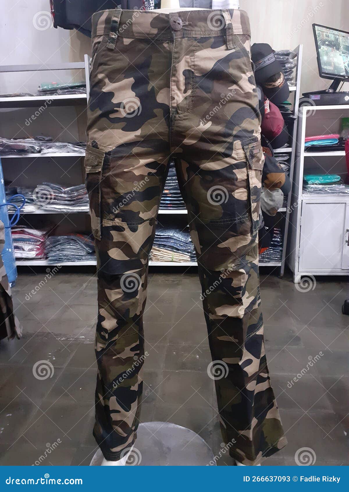 blue army pants outfit