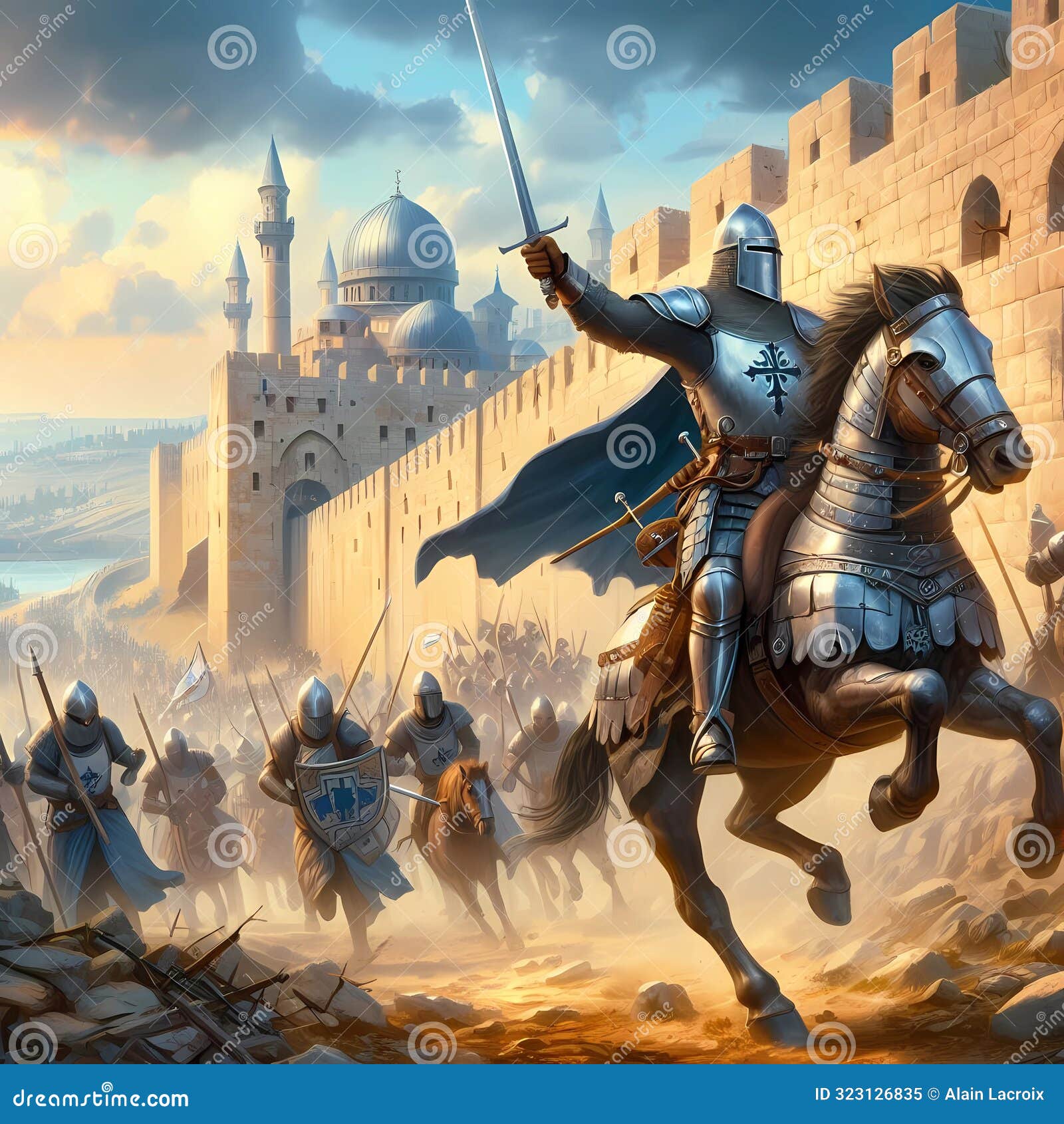 knights army jerusalem crusade