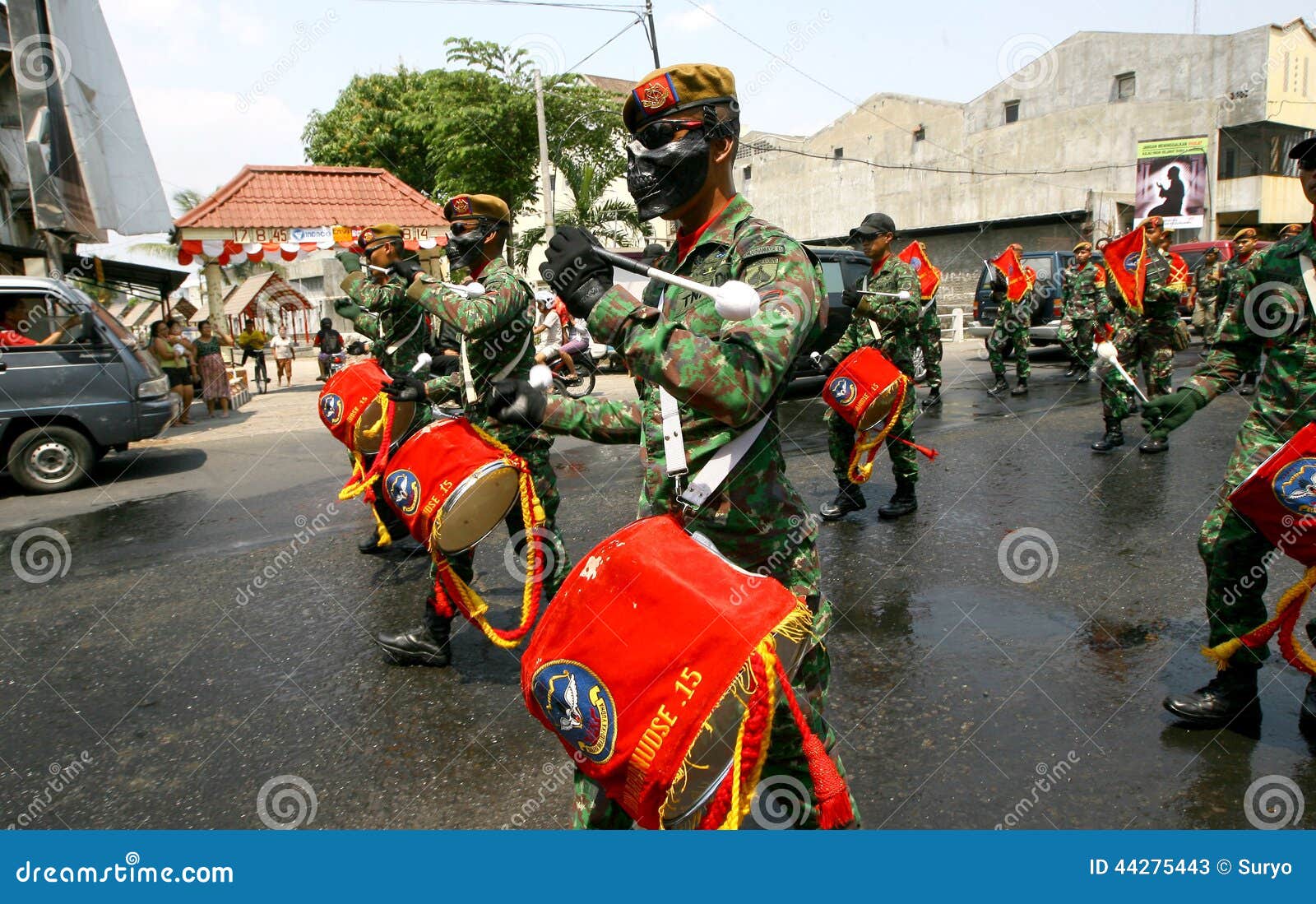 Army marching band editorial stock photo. Image of solo 44275443