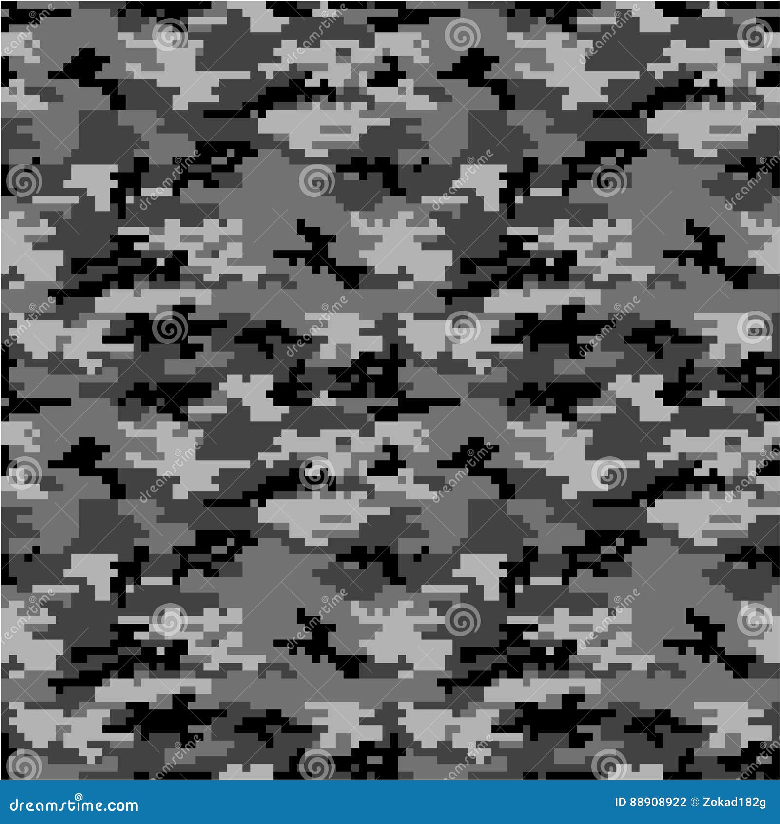 Army or Military Special Forces Digital Camouflage Seamless Vector Pattern  or Seamless Vector Background Stock Vector - Illustration of collection,  endless: 88908922, image size:1600x1690