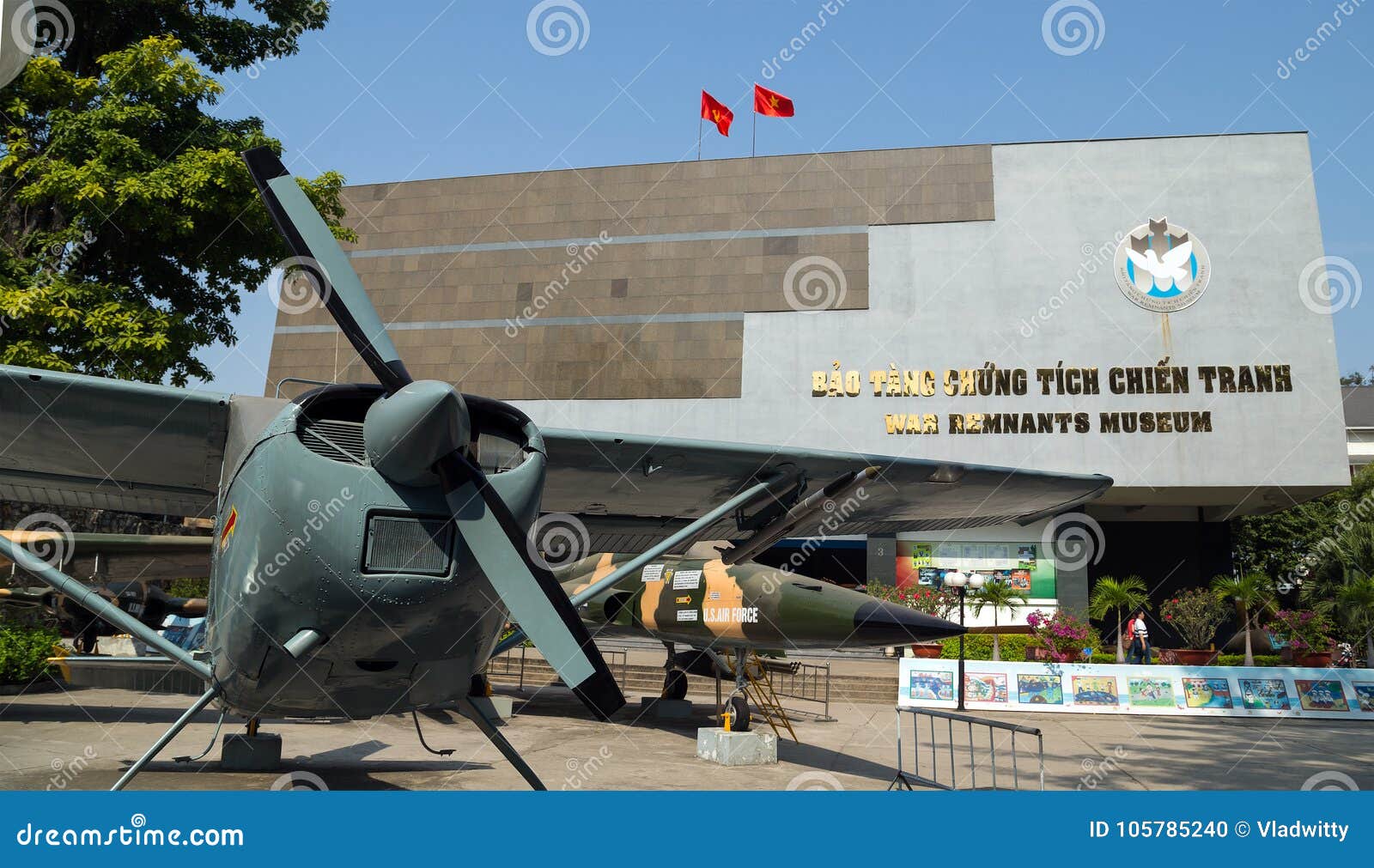 Army Plane US AIR FORCE Near Saigon Remnants Museum ...