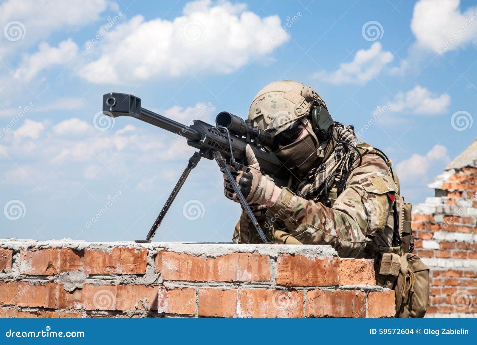 Army ranger sniper stock photo. Image of states, recruit ...