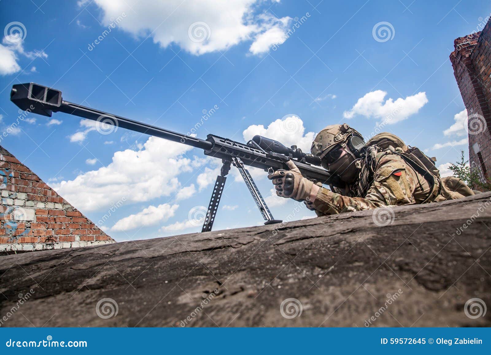 Army ranger sniper stock image. Image of nato, private ...