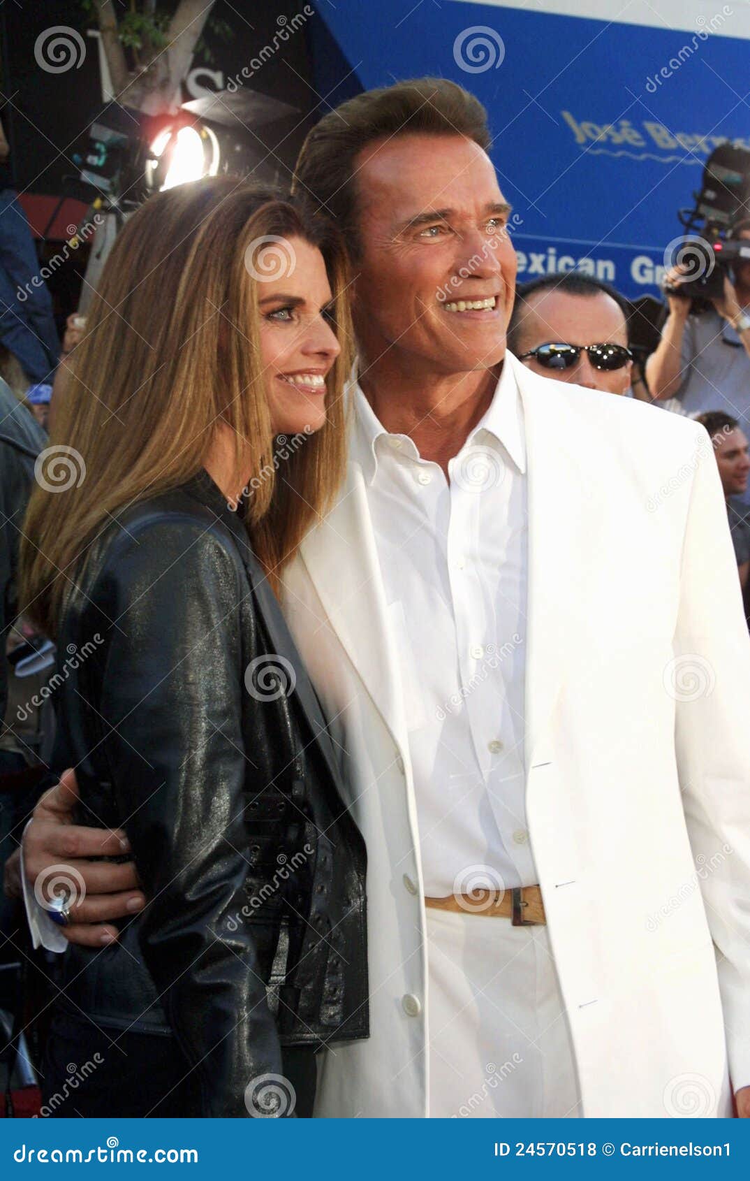 Arnold Schwarzenegger,Maria Shriver Editorial Stock Photo - Image of