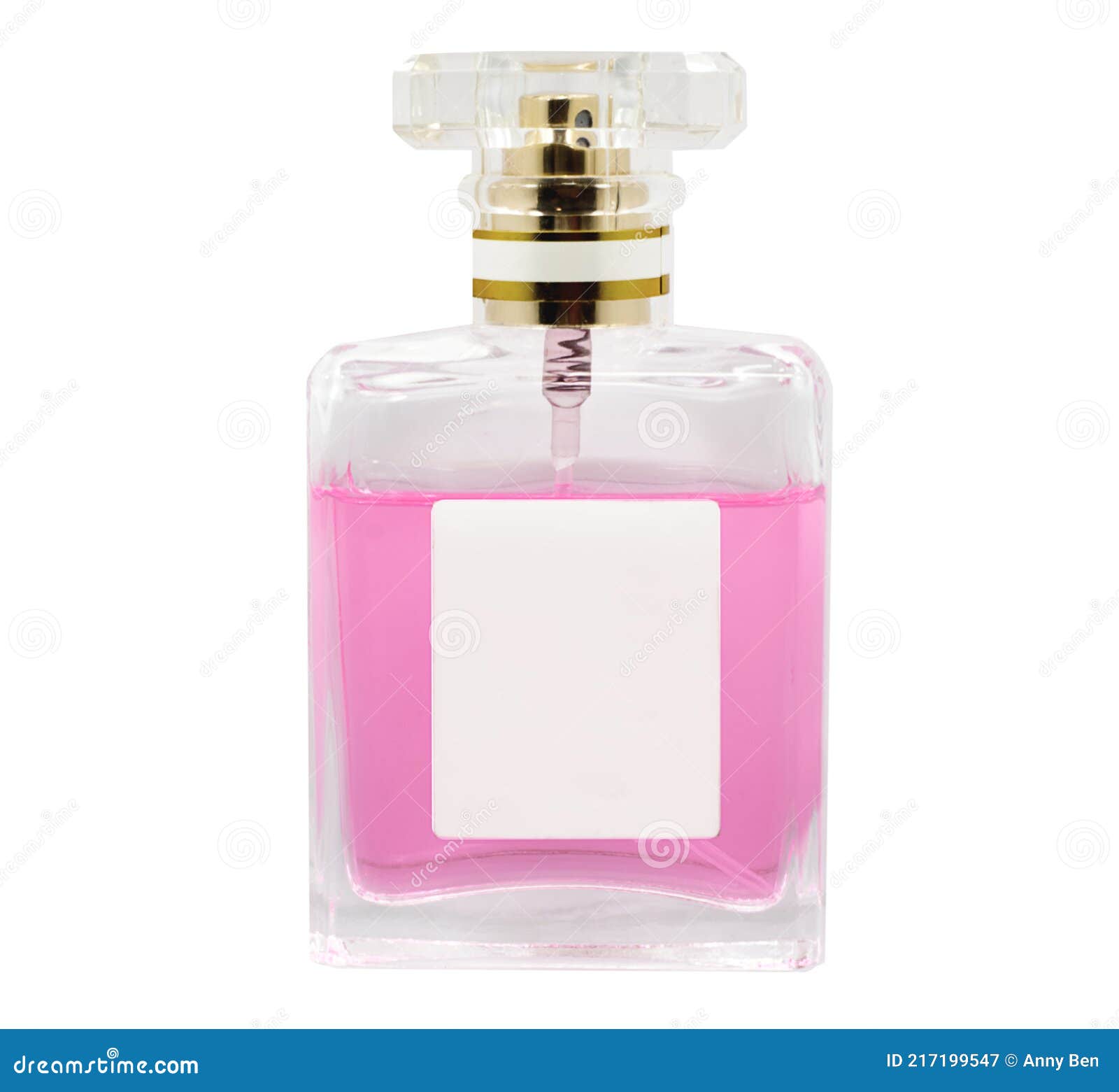 Aroma Bottle Isolated on White Background Stock Image Image of