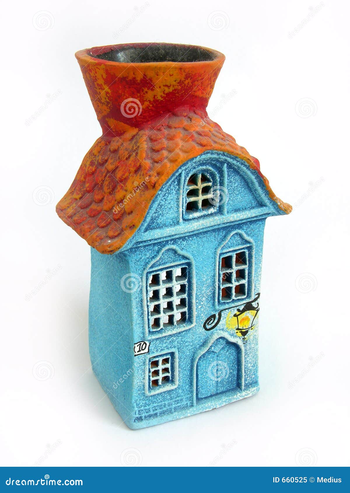 Aroma Decoration House stock image. Image of chimney, festive 660525