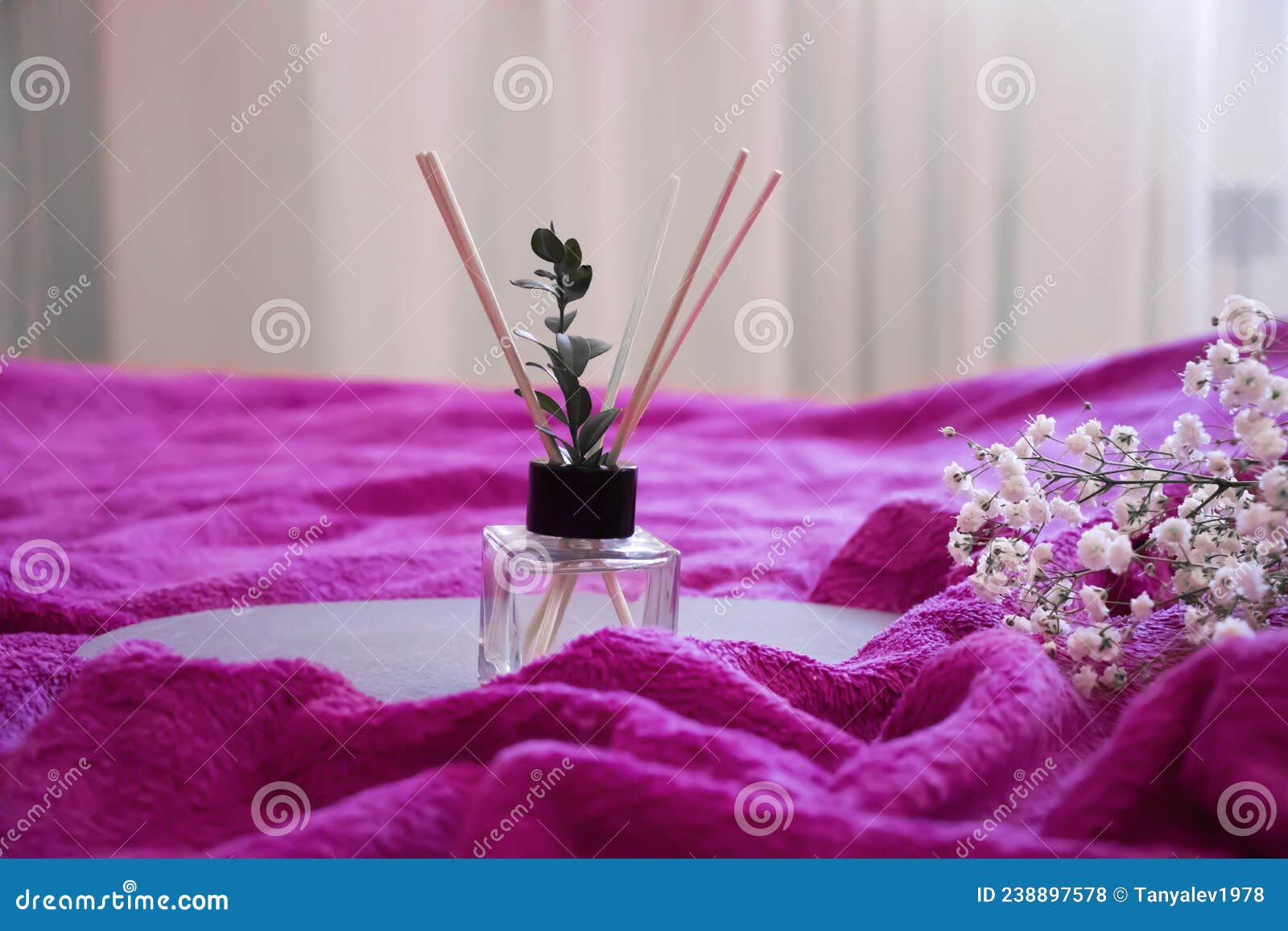 Aroma Diffuser for Home Flower Decor Fragrance Beautiful Background