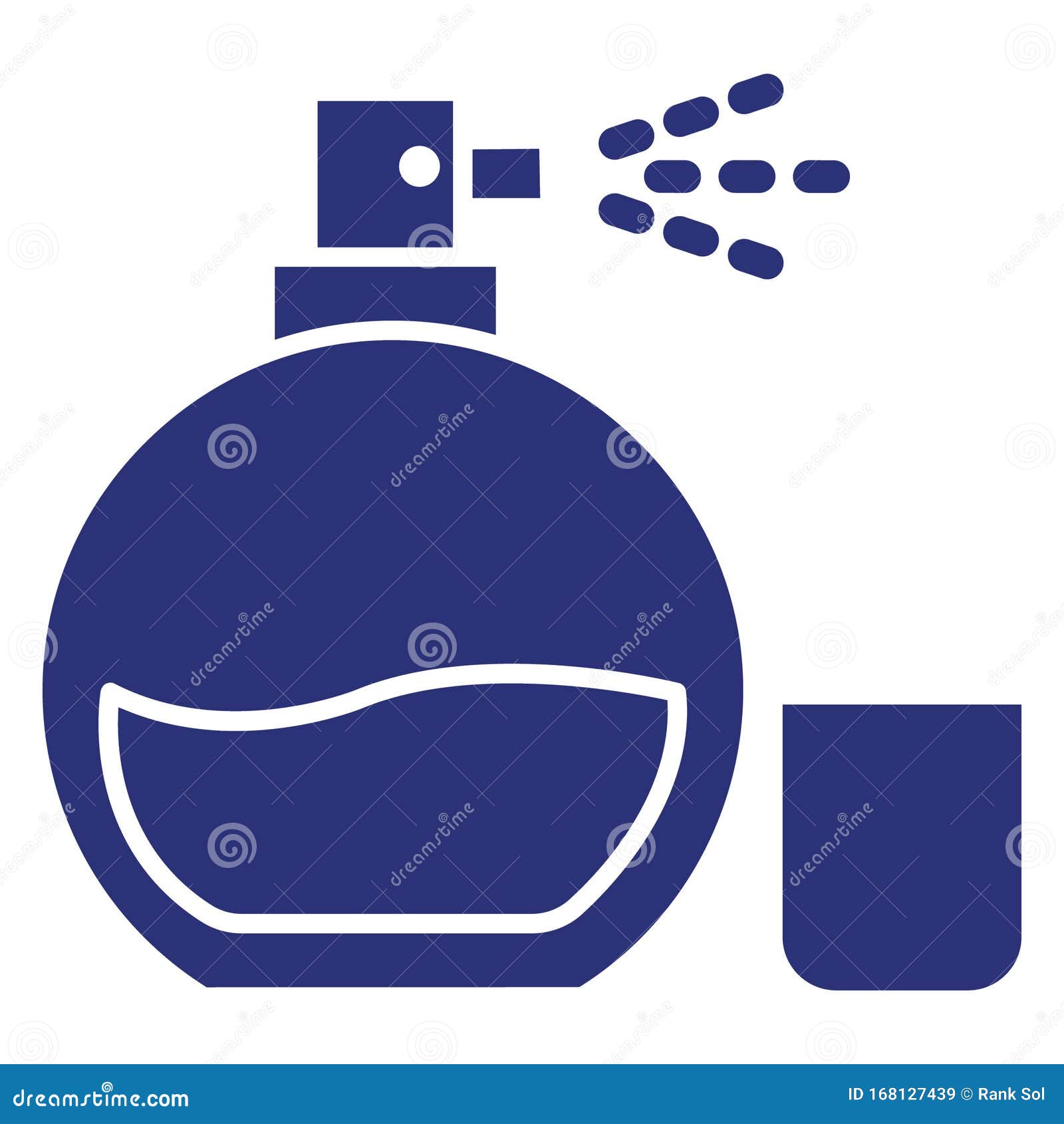 Aroma Fragrance Guide Wheel Infographic Poster. Cartoon Vector