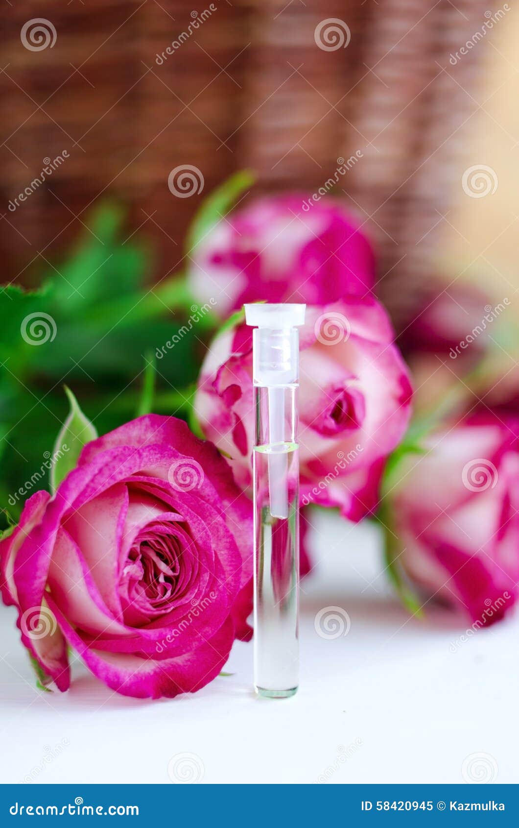 Aroma Rose Oil (natural Perfume) Stock Image Image of haircare