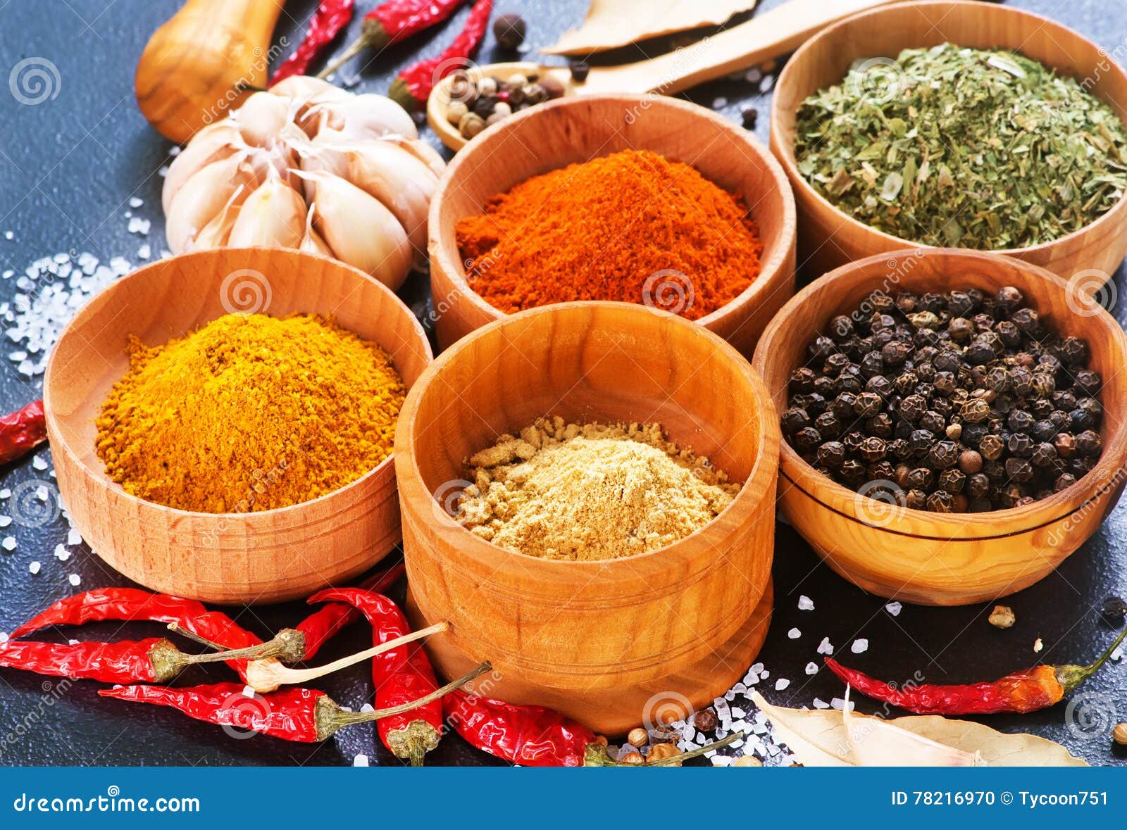 Aroma spice stock photo. Image of leaves, curry, coriander 78216970