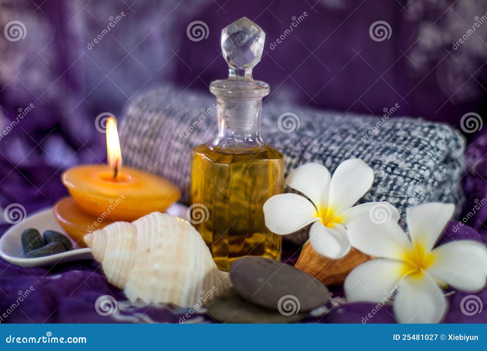 Aroma Therapy stock image. Image of product, candle, massage 25481027