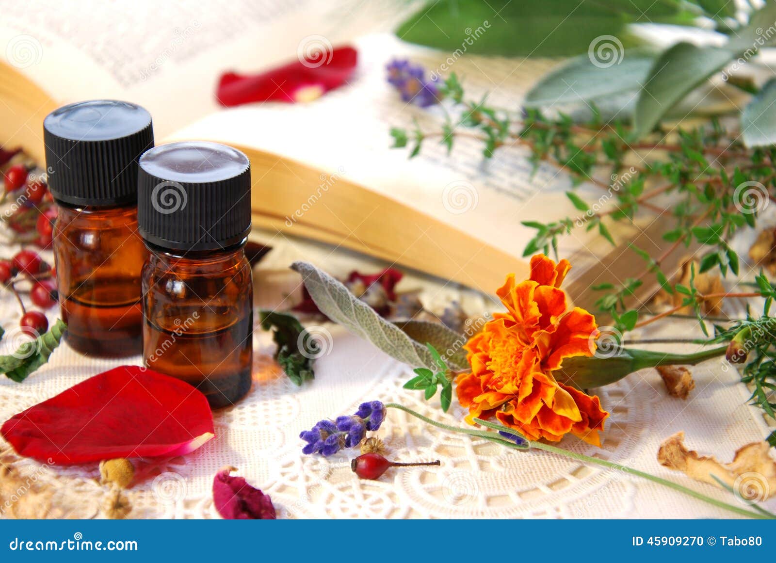 aromatherapy with herbs