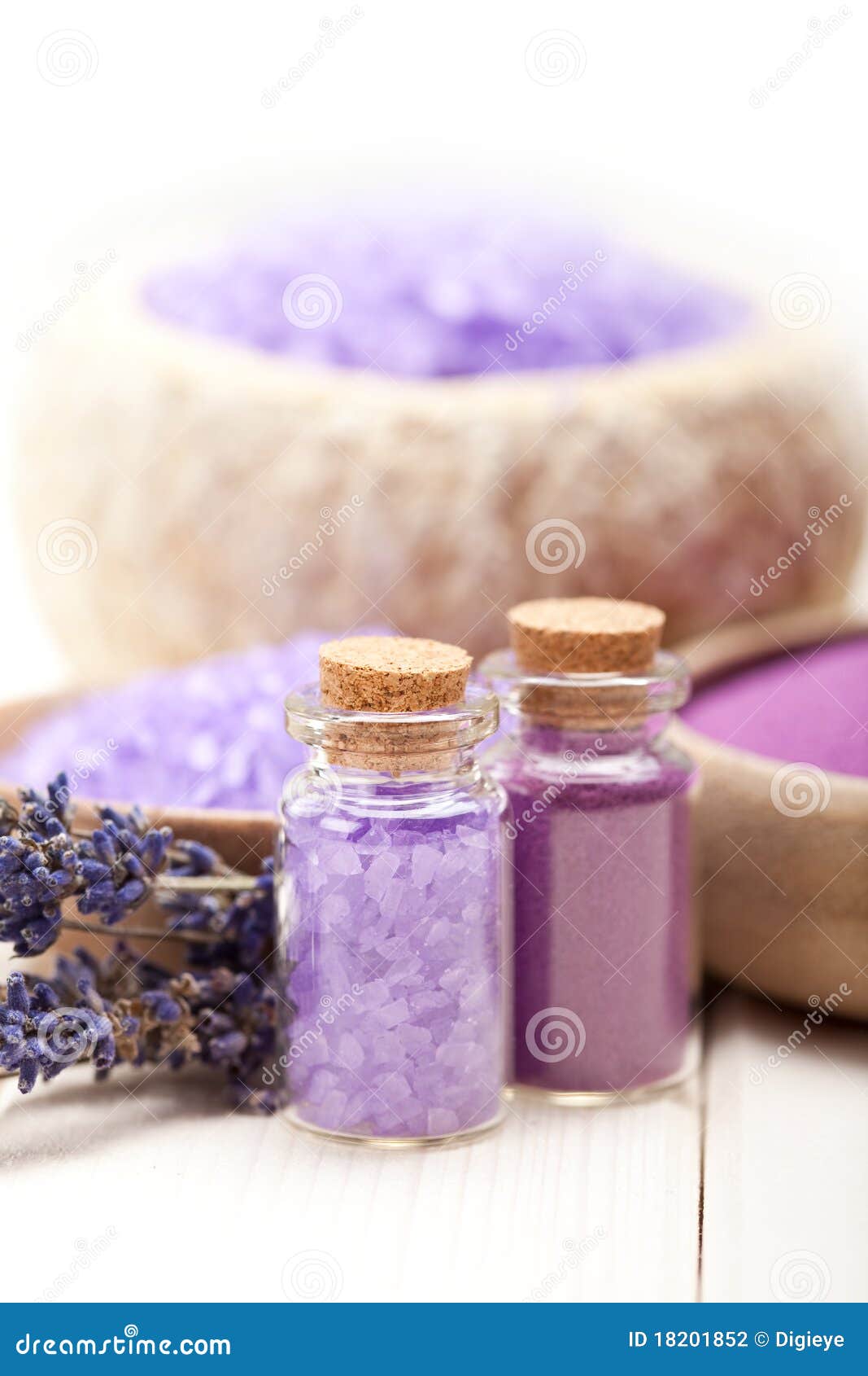 Aromatherapy Lavender Spa Minerals Stock Photo Image of natural, care 18201852