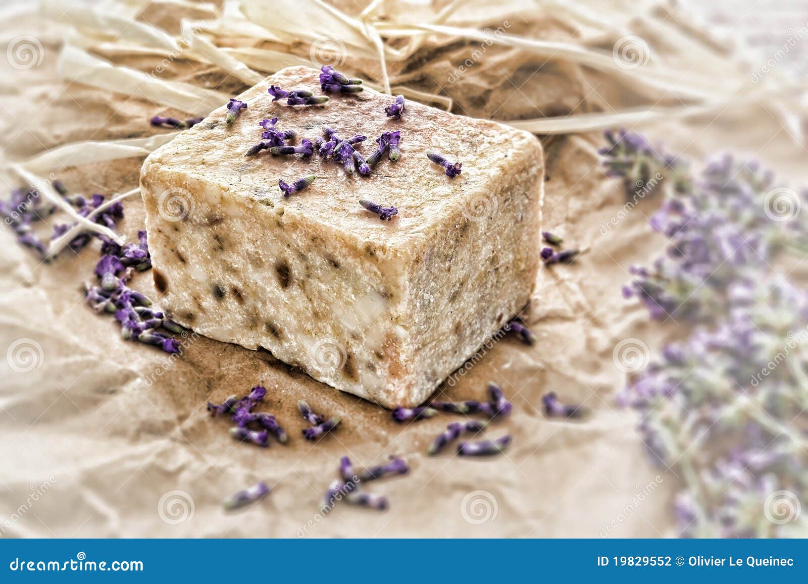 Aromatherapy Natural Scented Soap and Lavender Stock Photo Image of