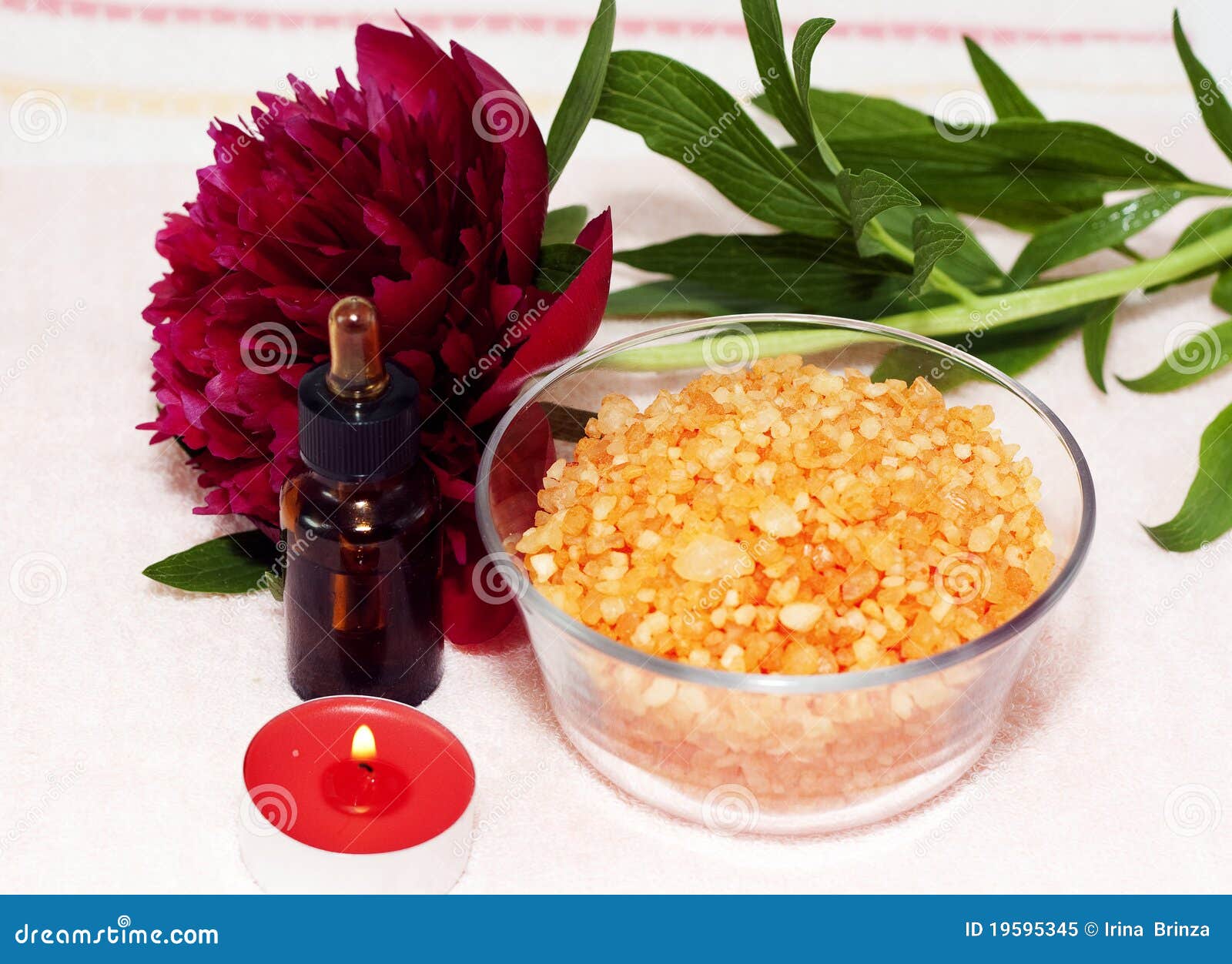 Aromatherapy set stock image. Image of mortar, beauty 19595345