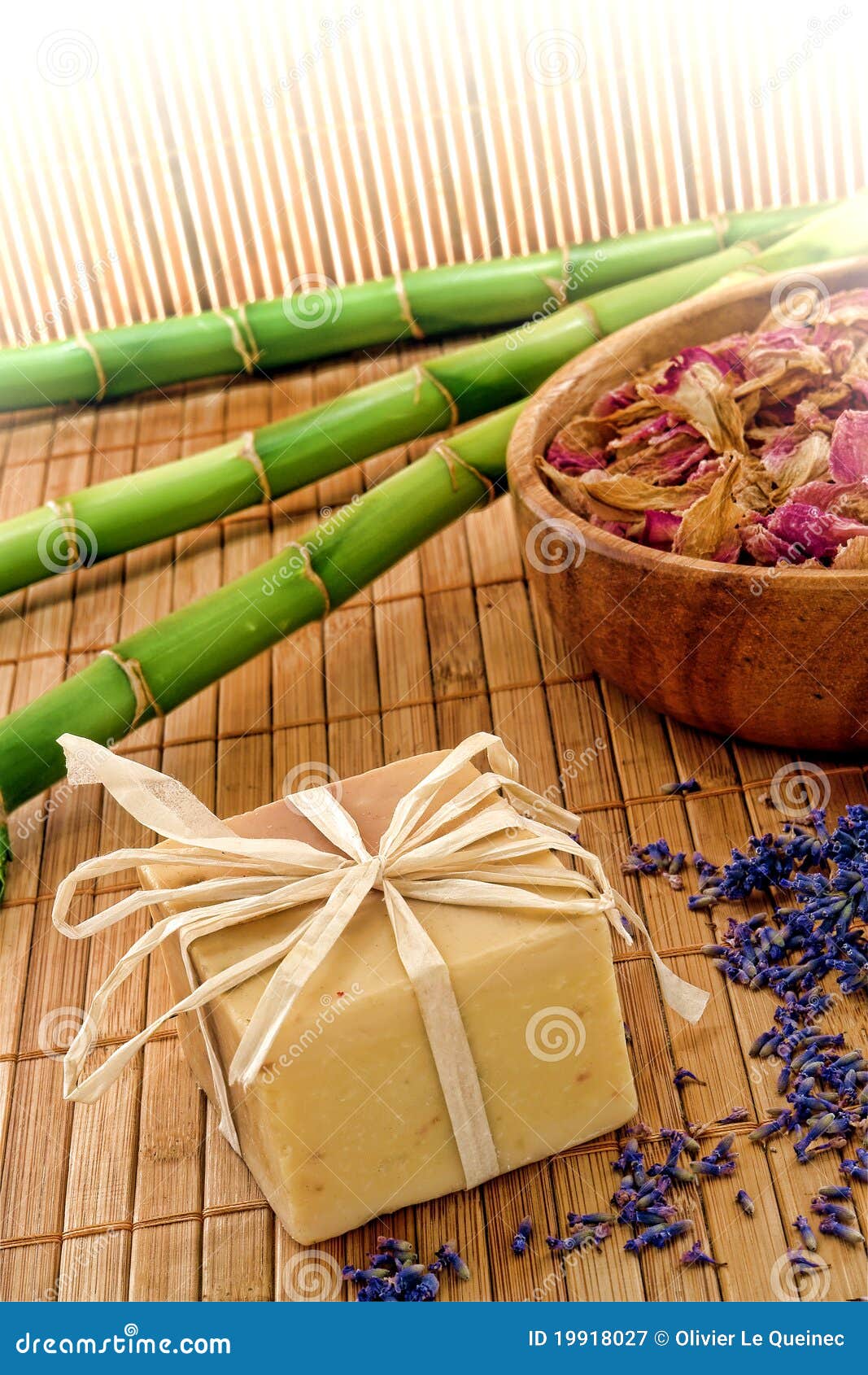 Aromatherapy Soap Bar in a Natural Spa Stock Image Image of pampering