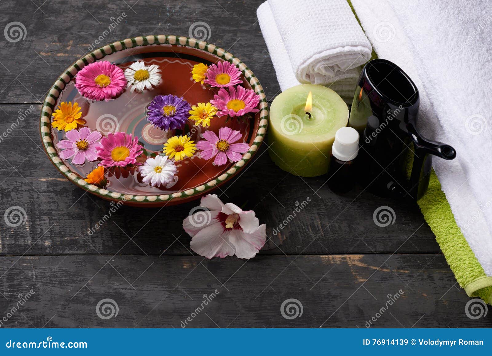Aromatherapy spa salon stock image. Image of brown, plant 76914139