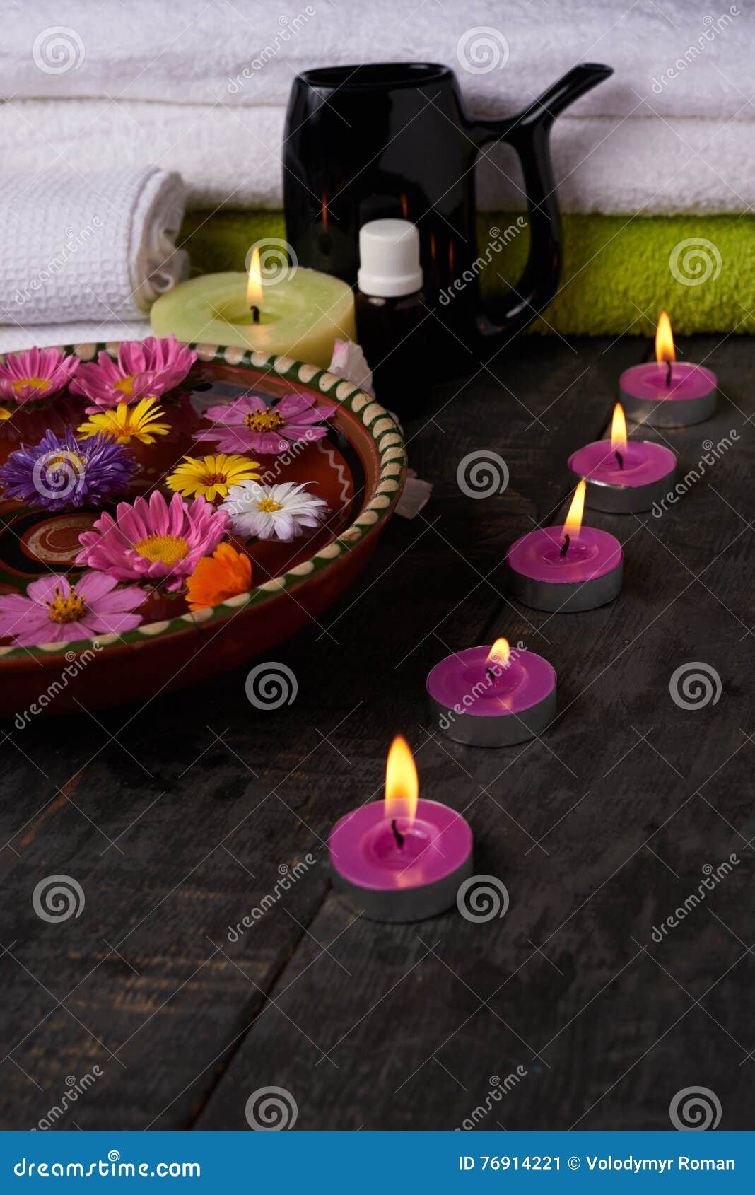 Aromatherapy spa salon stock image. Image of relaxing 76914221