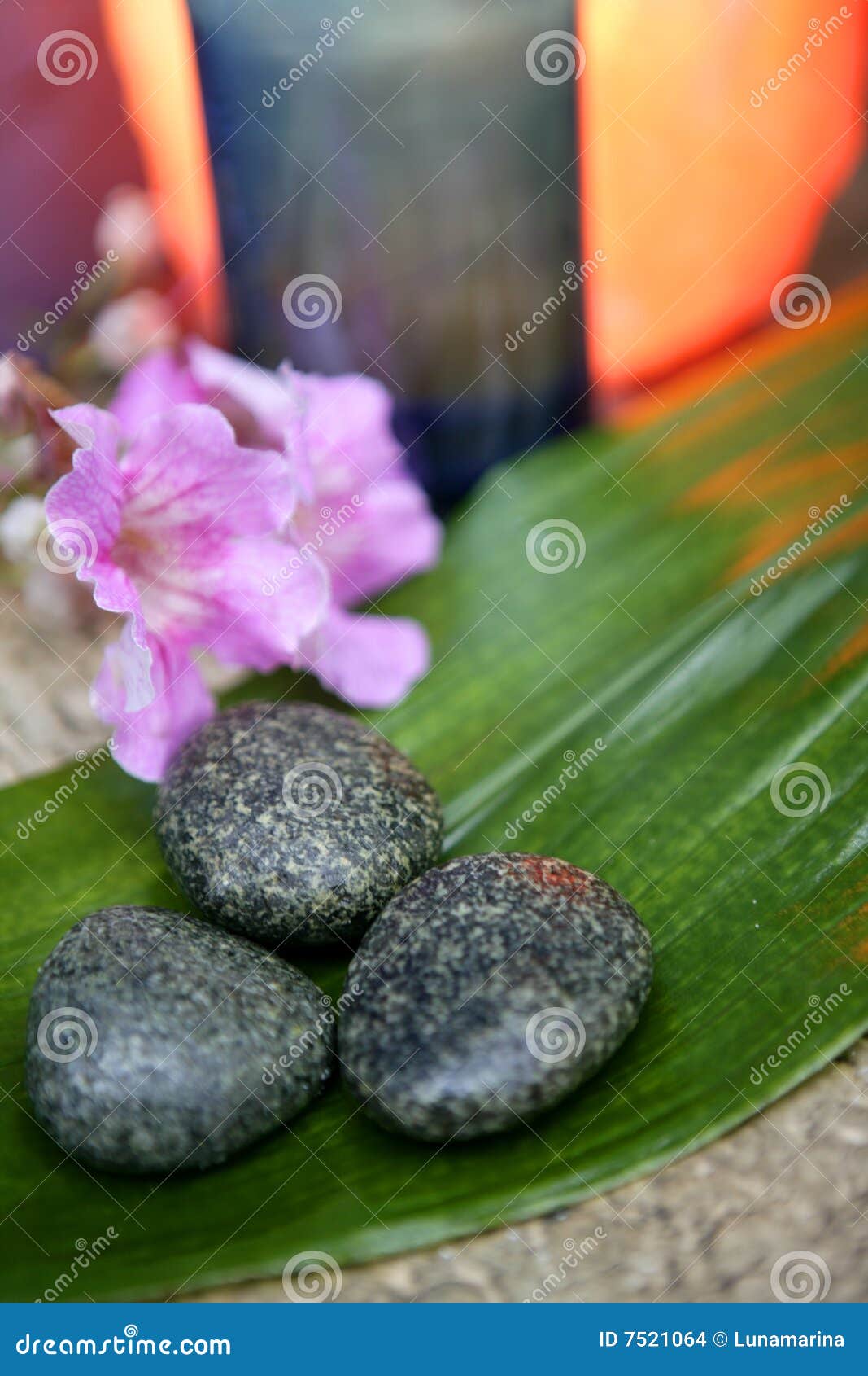 Aromatherapy, Stones, Oil, Relaxing Spa Therapy Stock Photo Image of