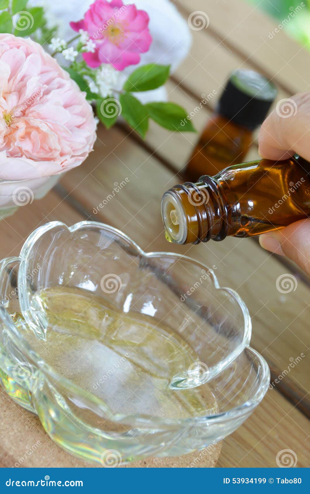 Aromatherapy treatment stock image. Image of flowers 53934199